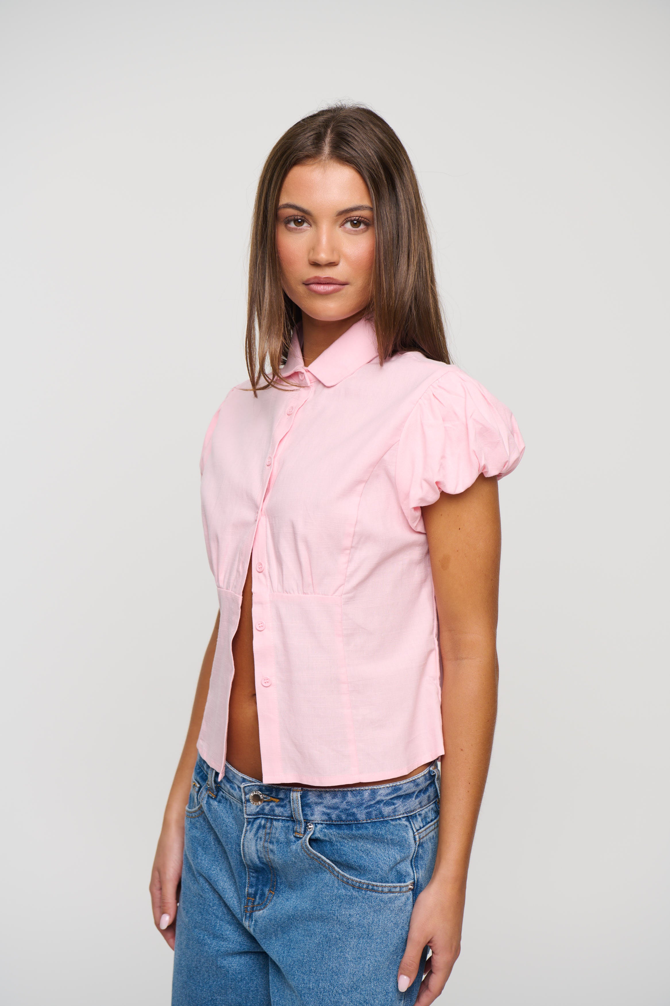 Skylar Short Sleeve Shirt Candy