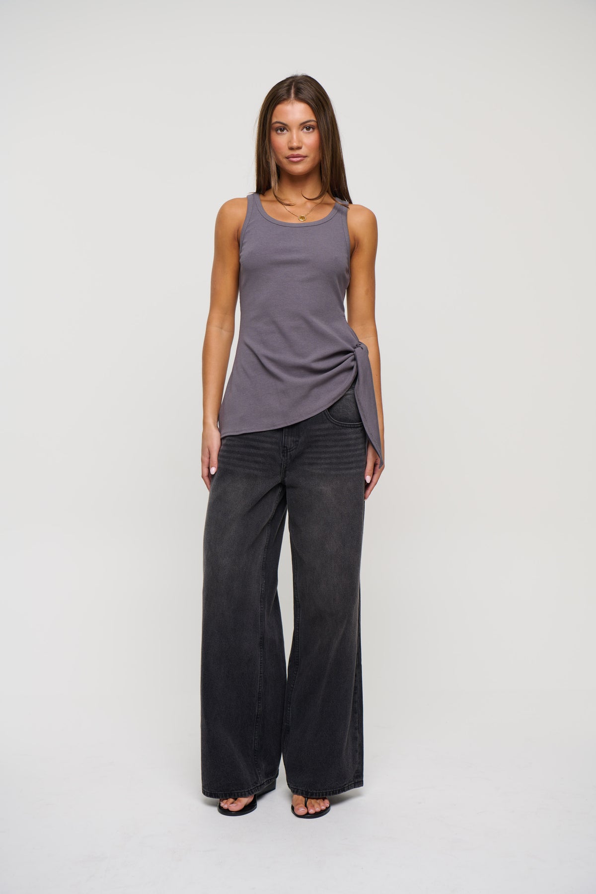 Rebecca Tank Grey