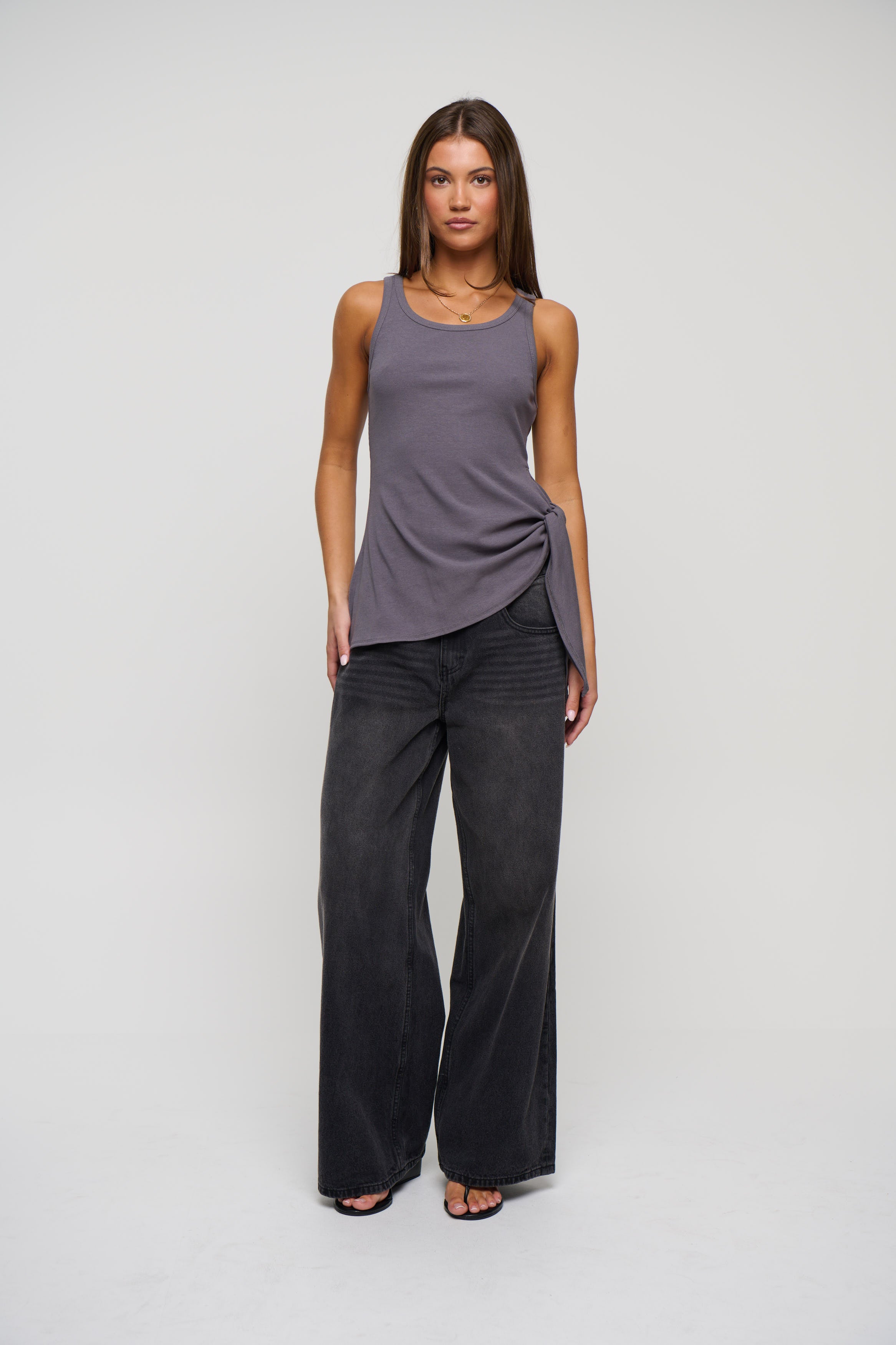 Rebecca Tank Grey