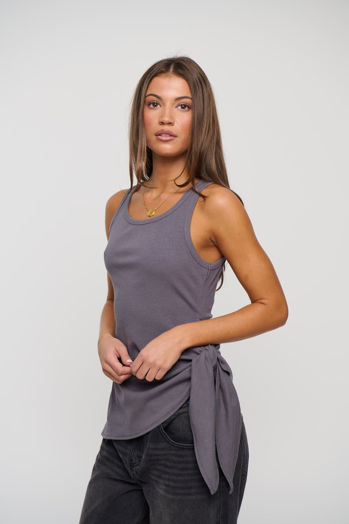 Rebecca Tank Grey