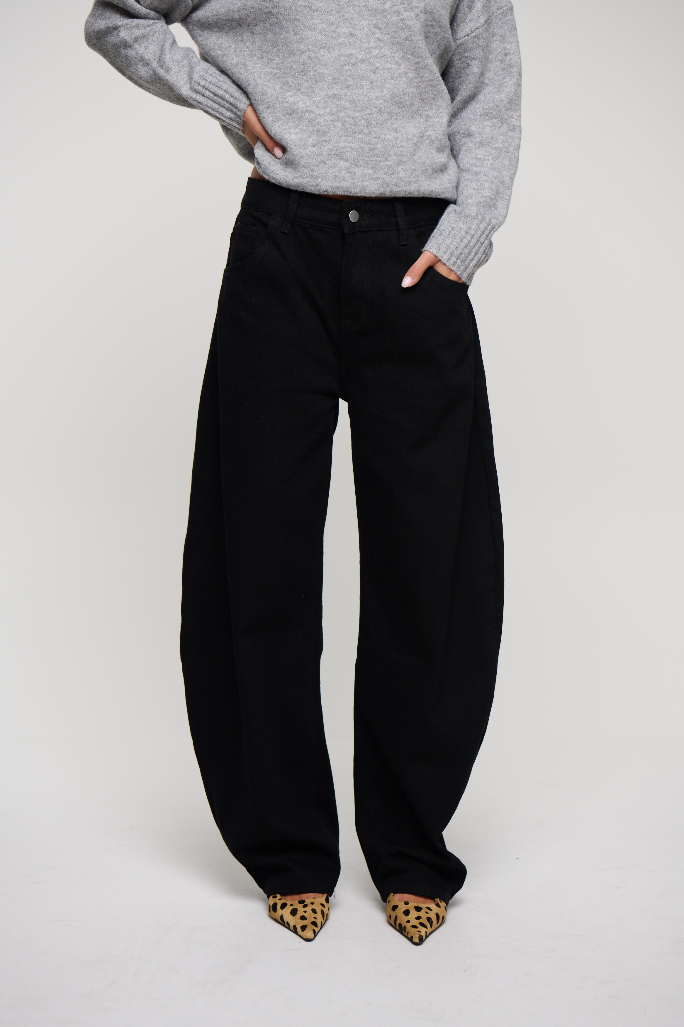 Horseshoe Denim Washed Black