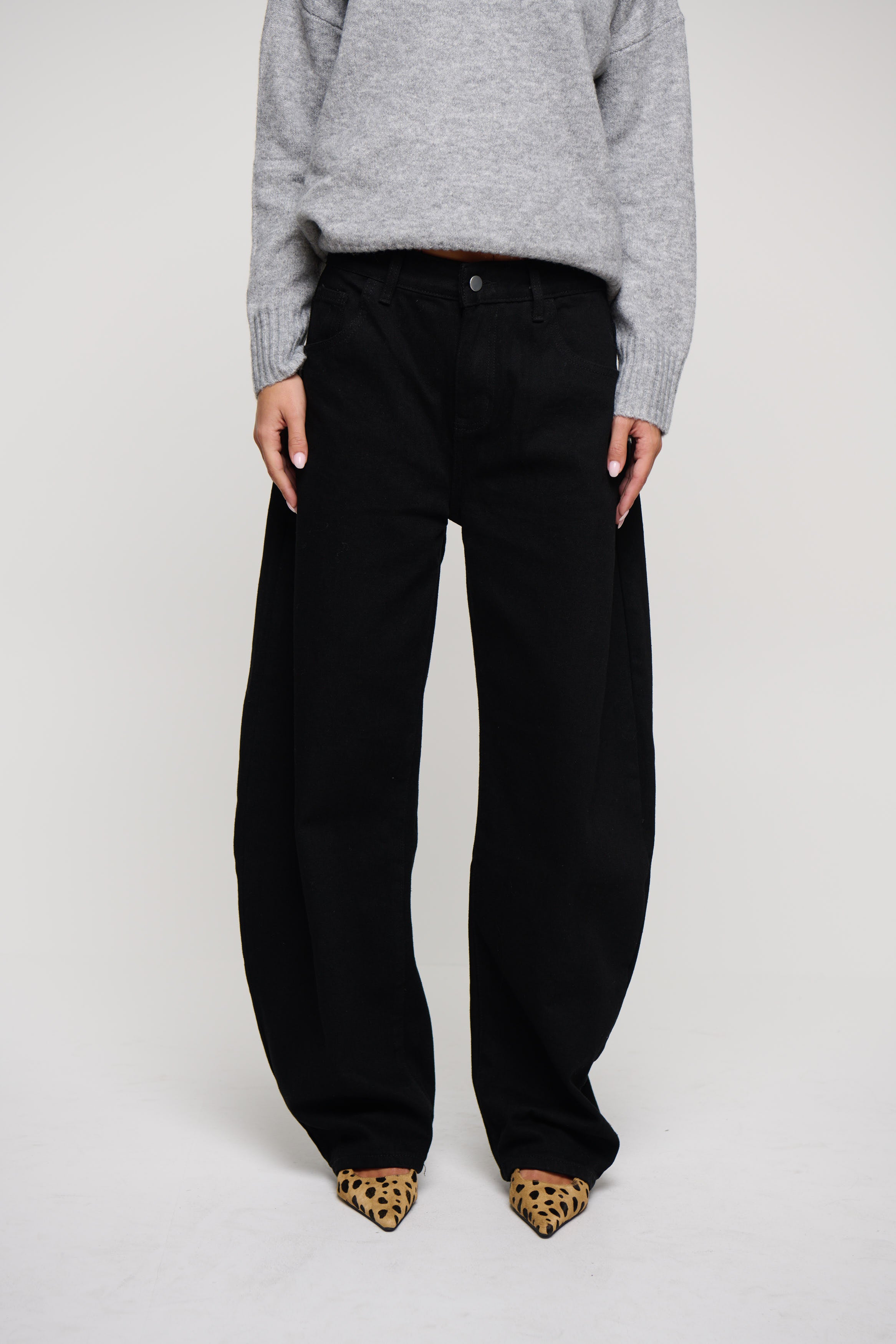 Horseshoe Denim Washed Black