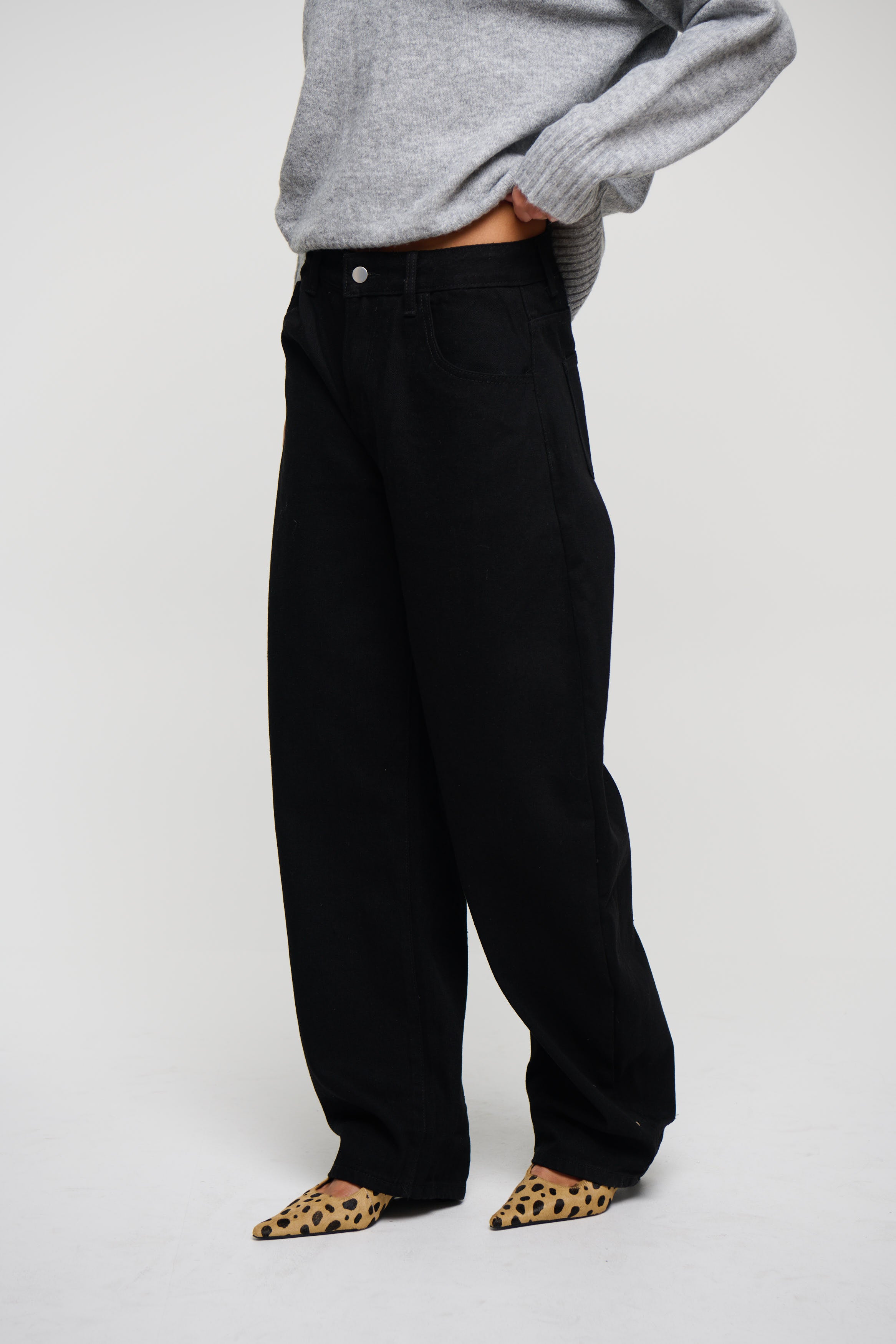 Horseshoe Denim Washed Black