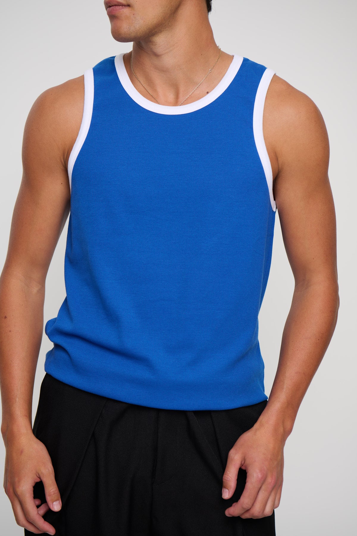 Dean Fitted Tank Ocean