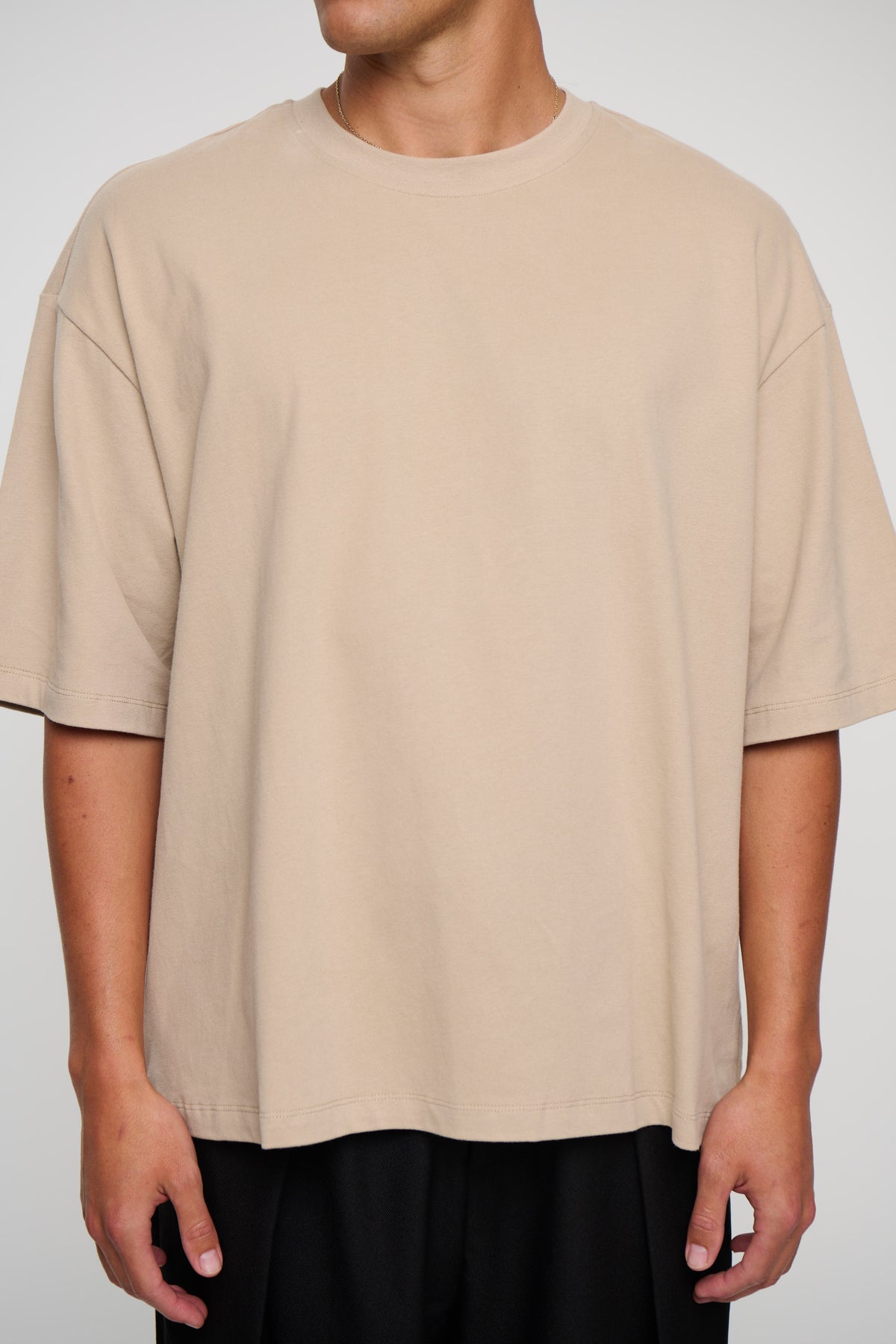 230G Cotton Premium Tee Camel