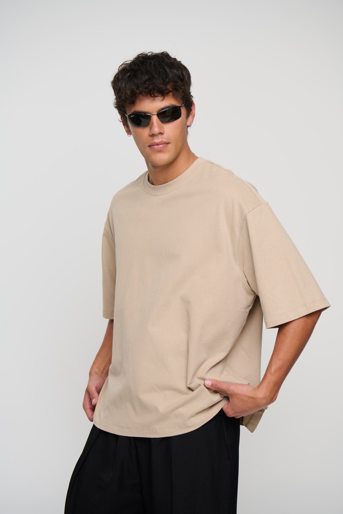 230G Cotton Premium Tee Camel