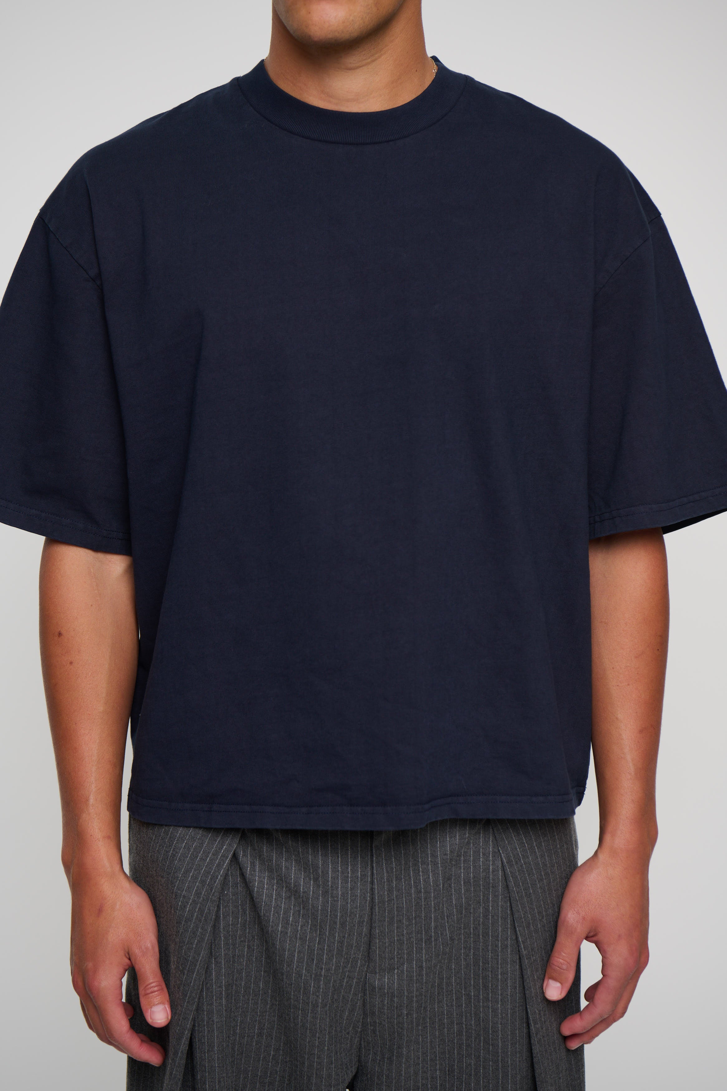 Emmett Box Tee Navy