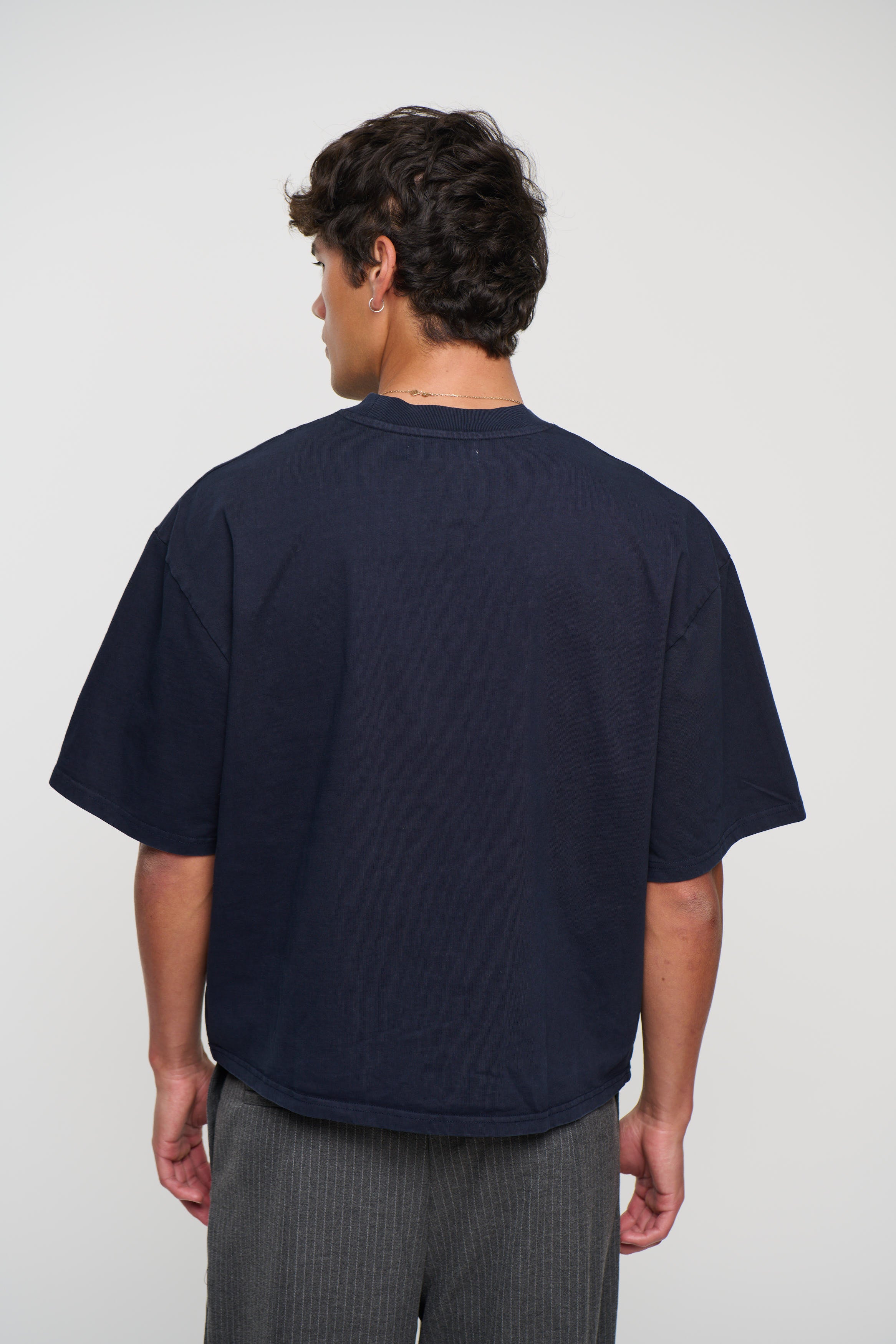 Emmett Box Tee Navy