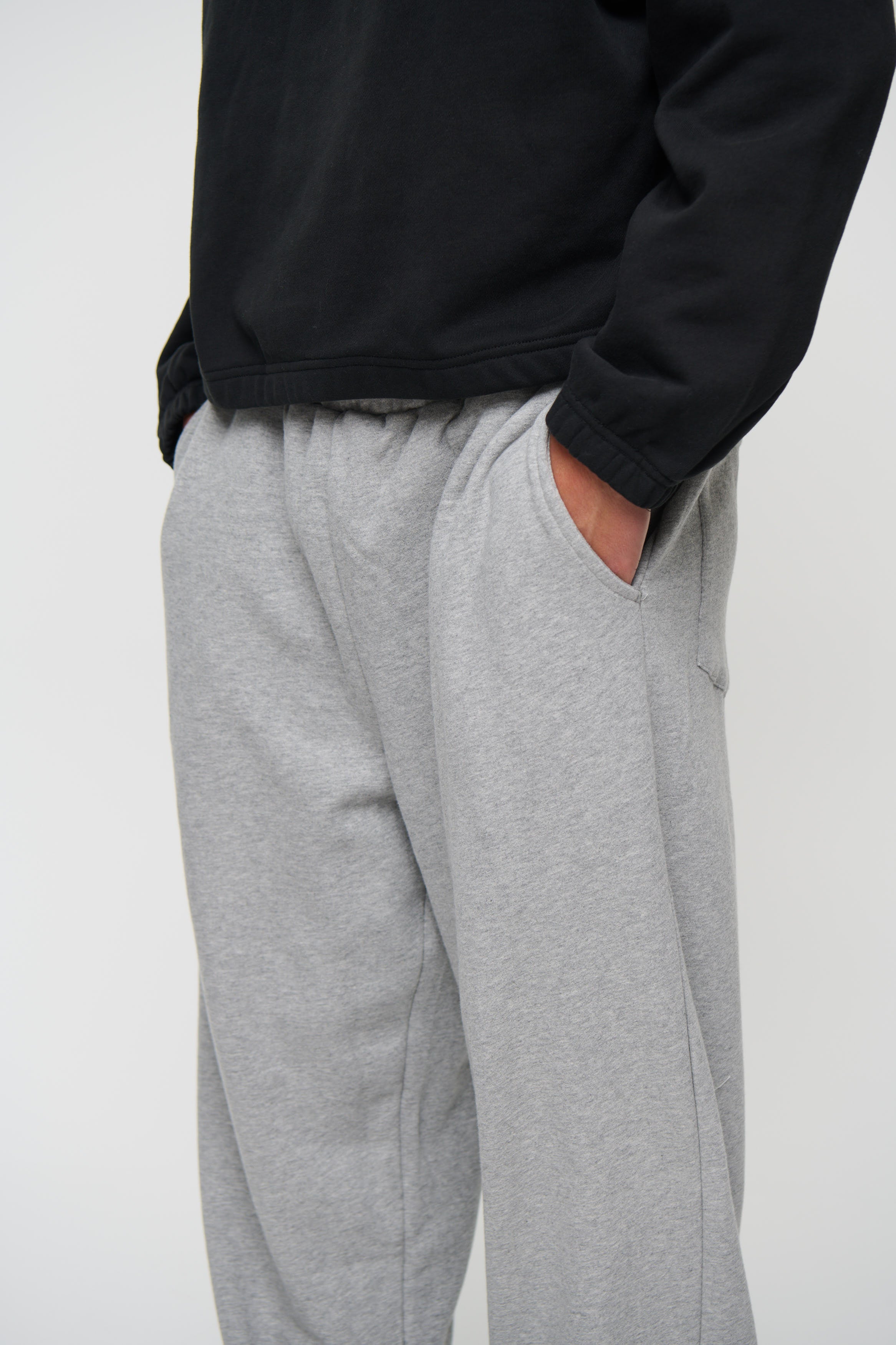 Heavyweight Raw Track Pant Grey