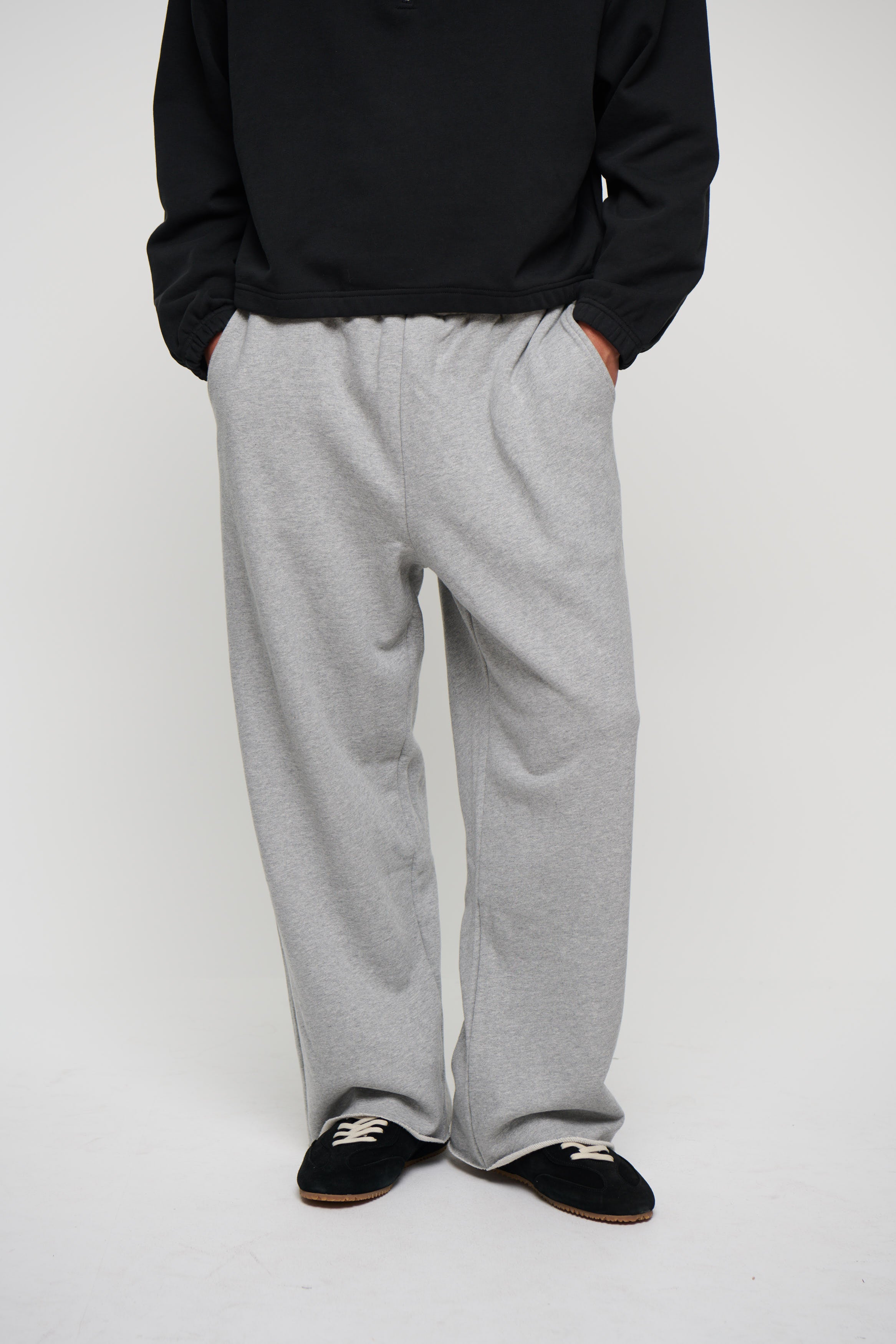 Heavyweight Raw Track Pant Grey