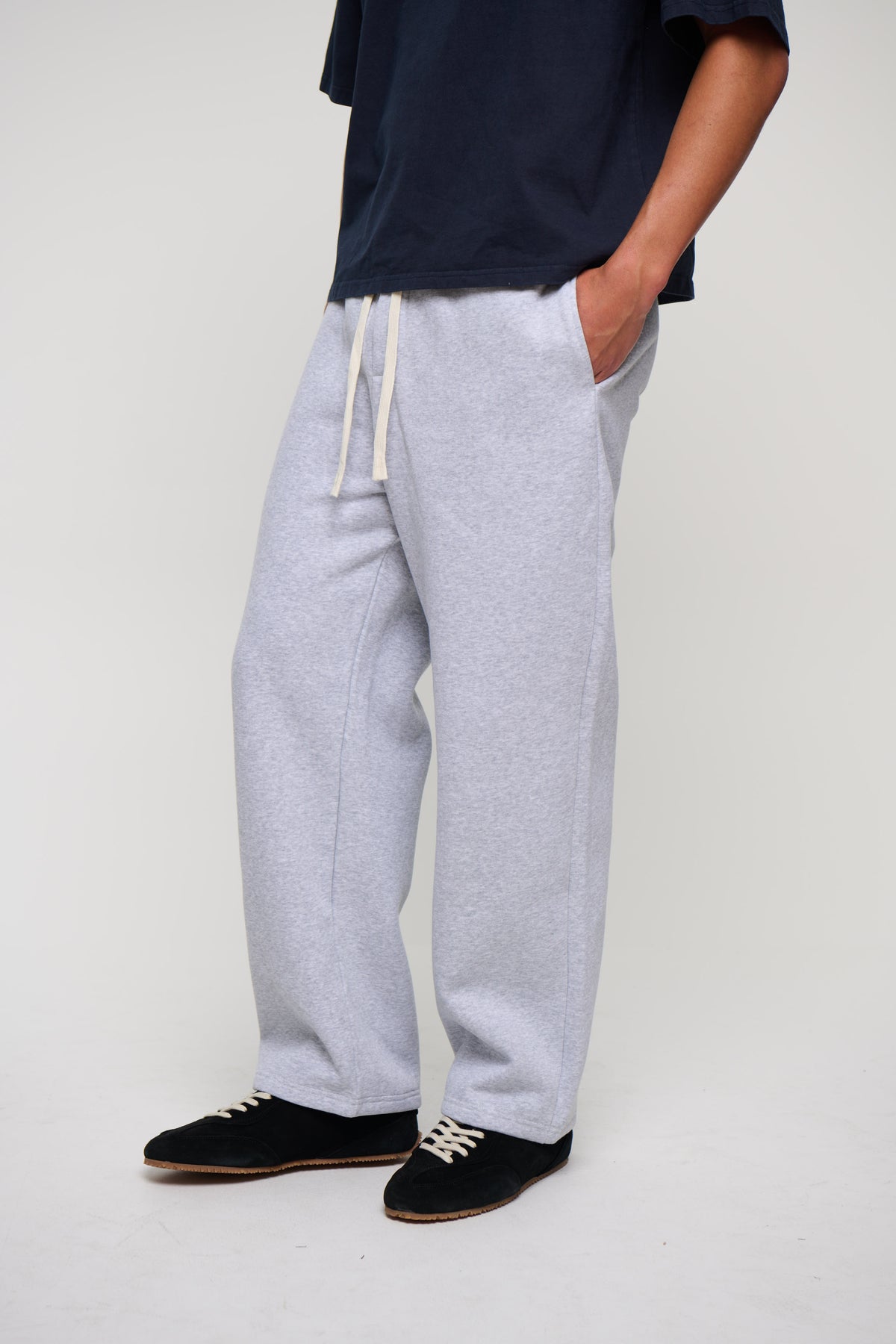 Roman Straight Track Pant Grey