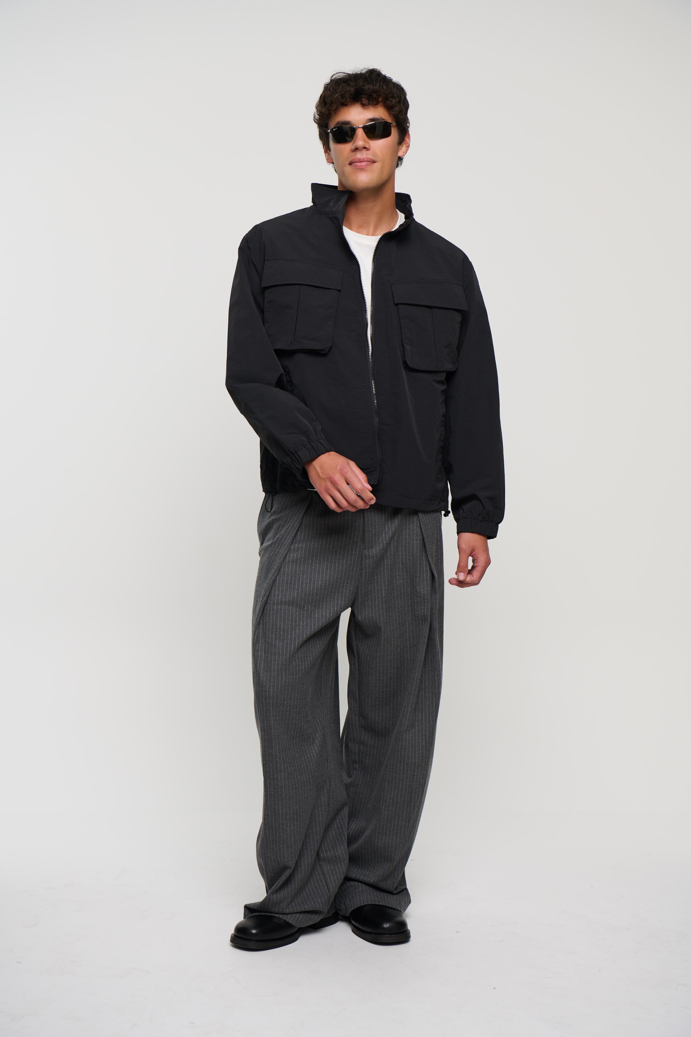 Zayn Windbreaker Black