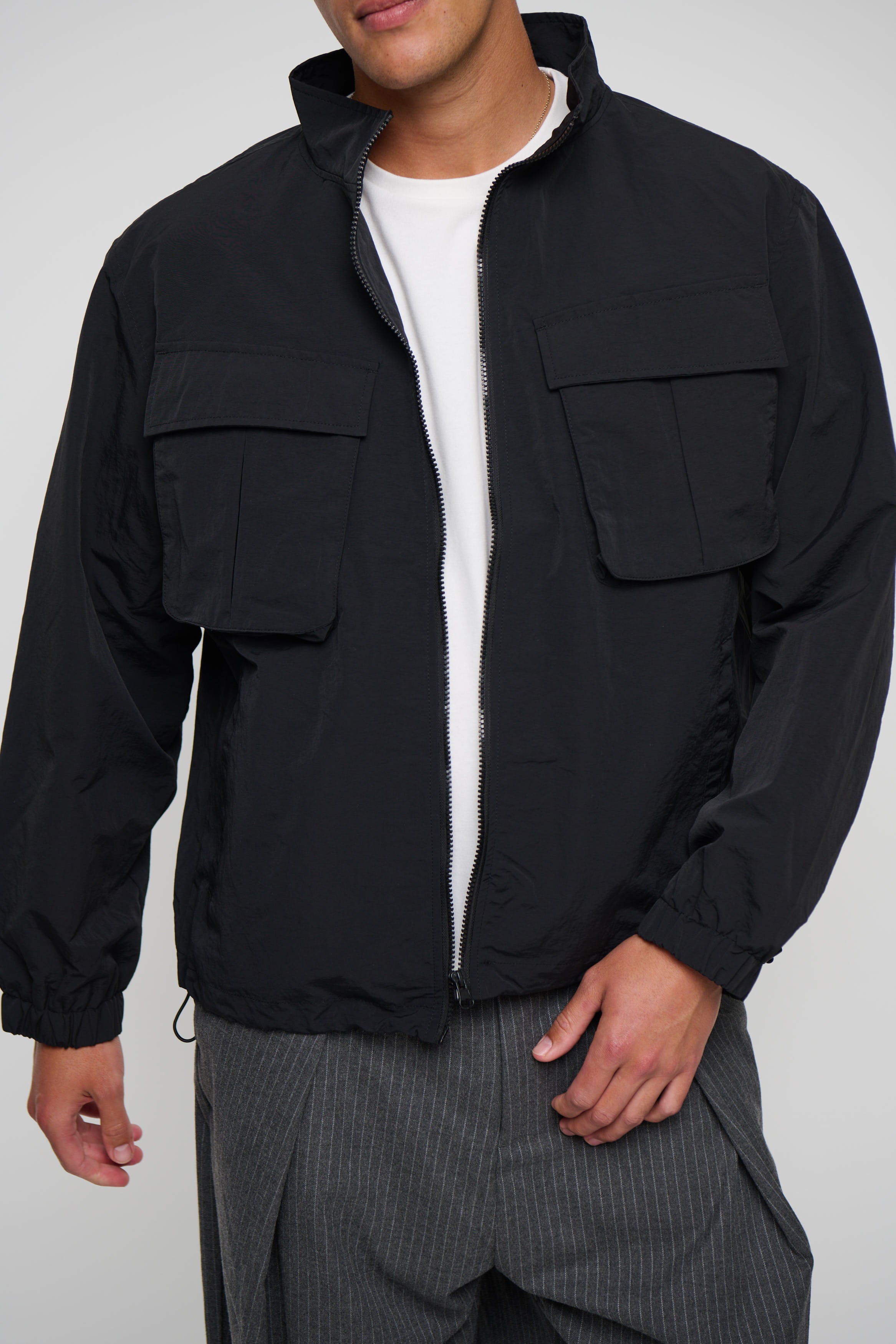 Zayn Windbreaker Black