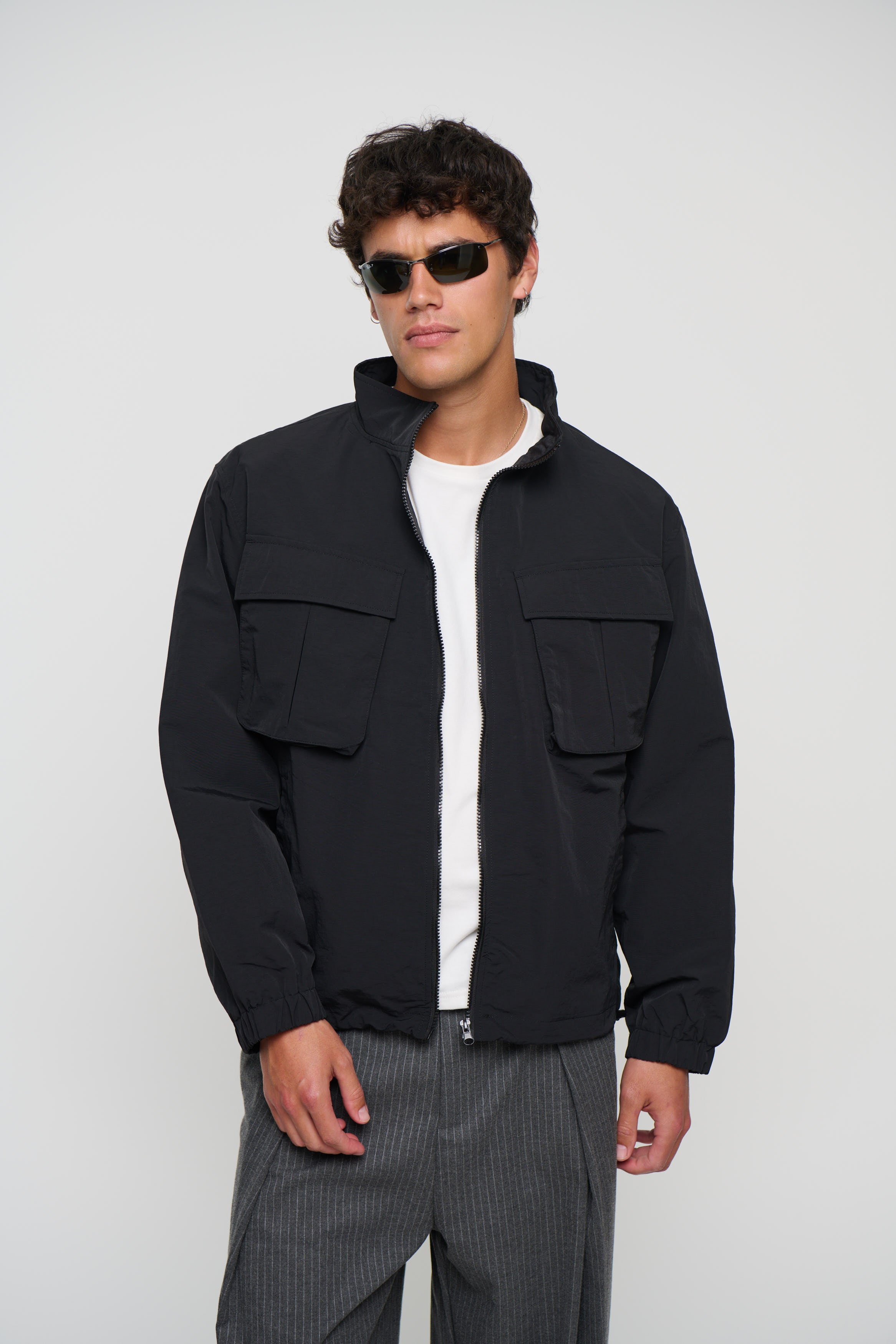Zayn Windbreaker Black