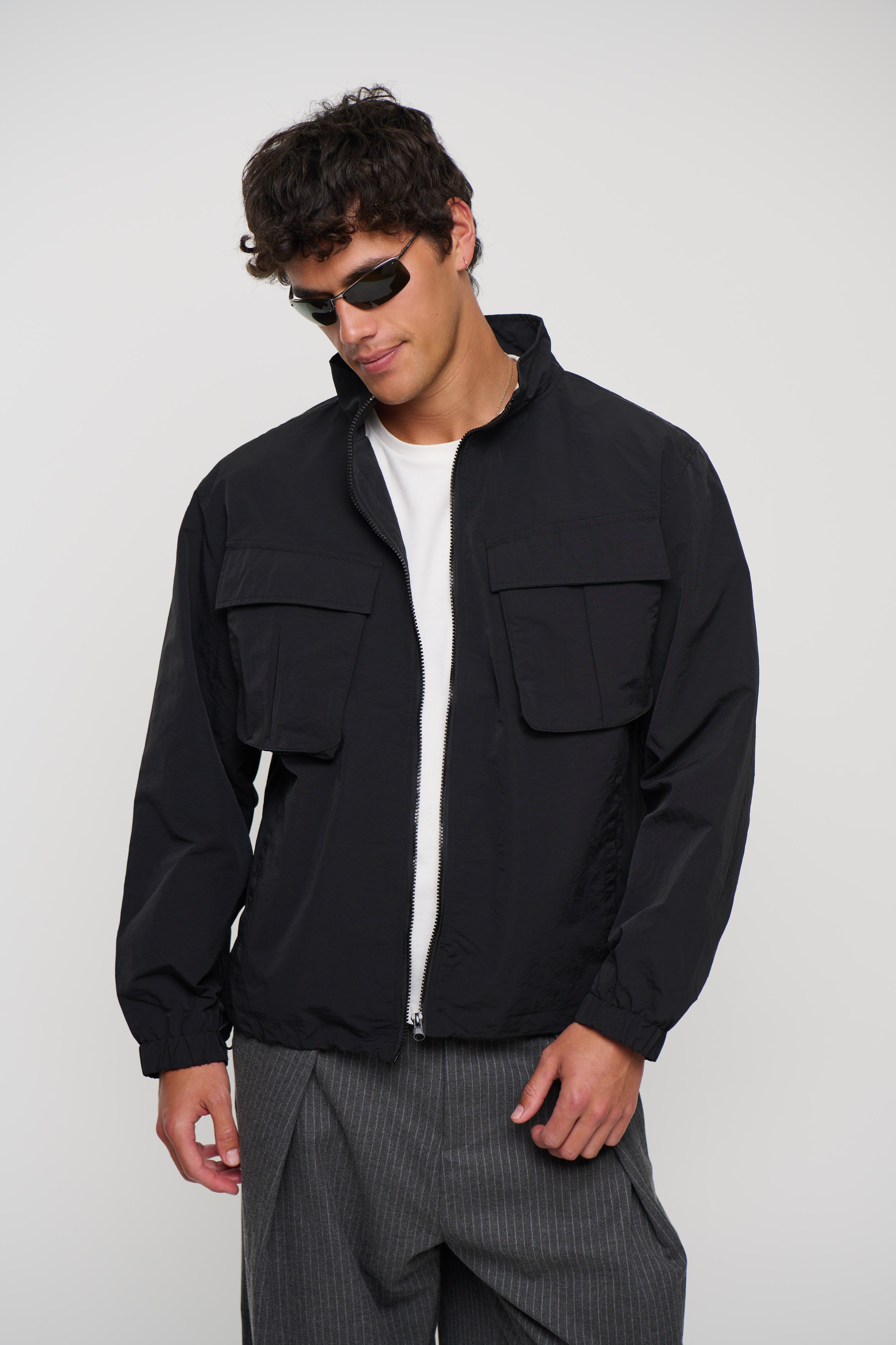 Zayn Windbreaker Black