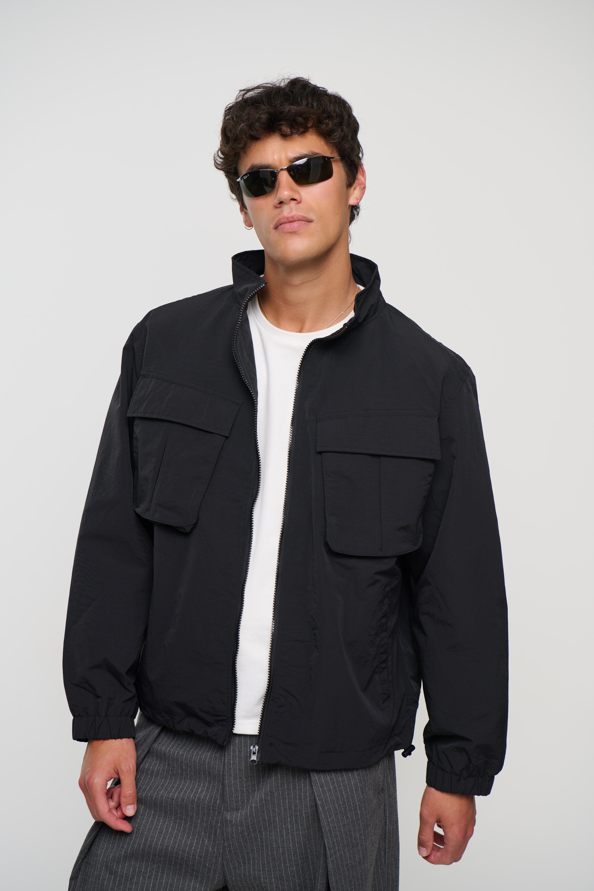 Zayn Windbreaker Black