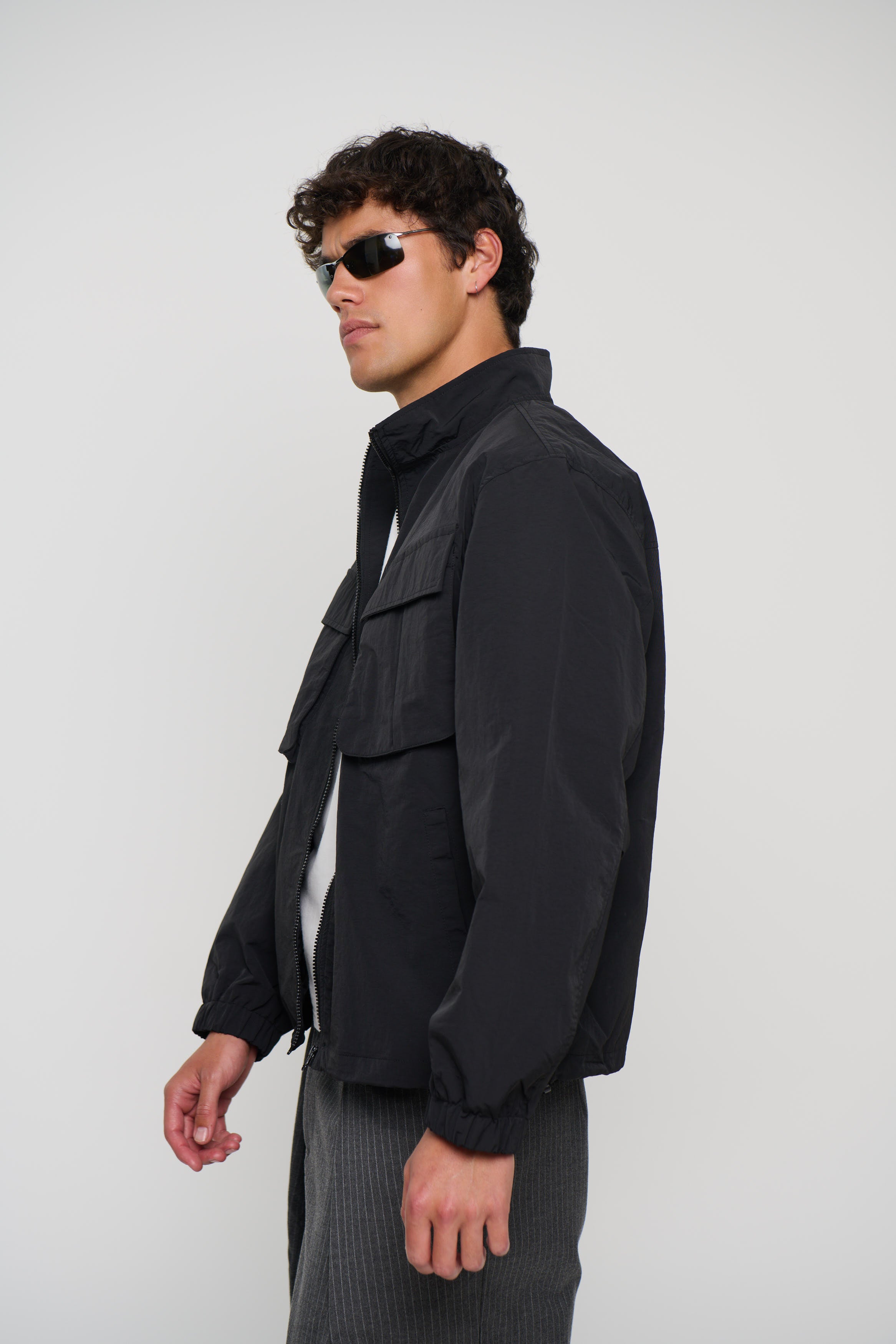 Zayn Windbreaker Black
