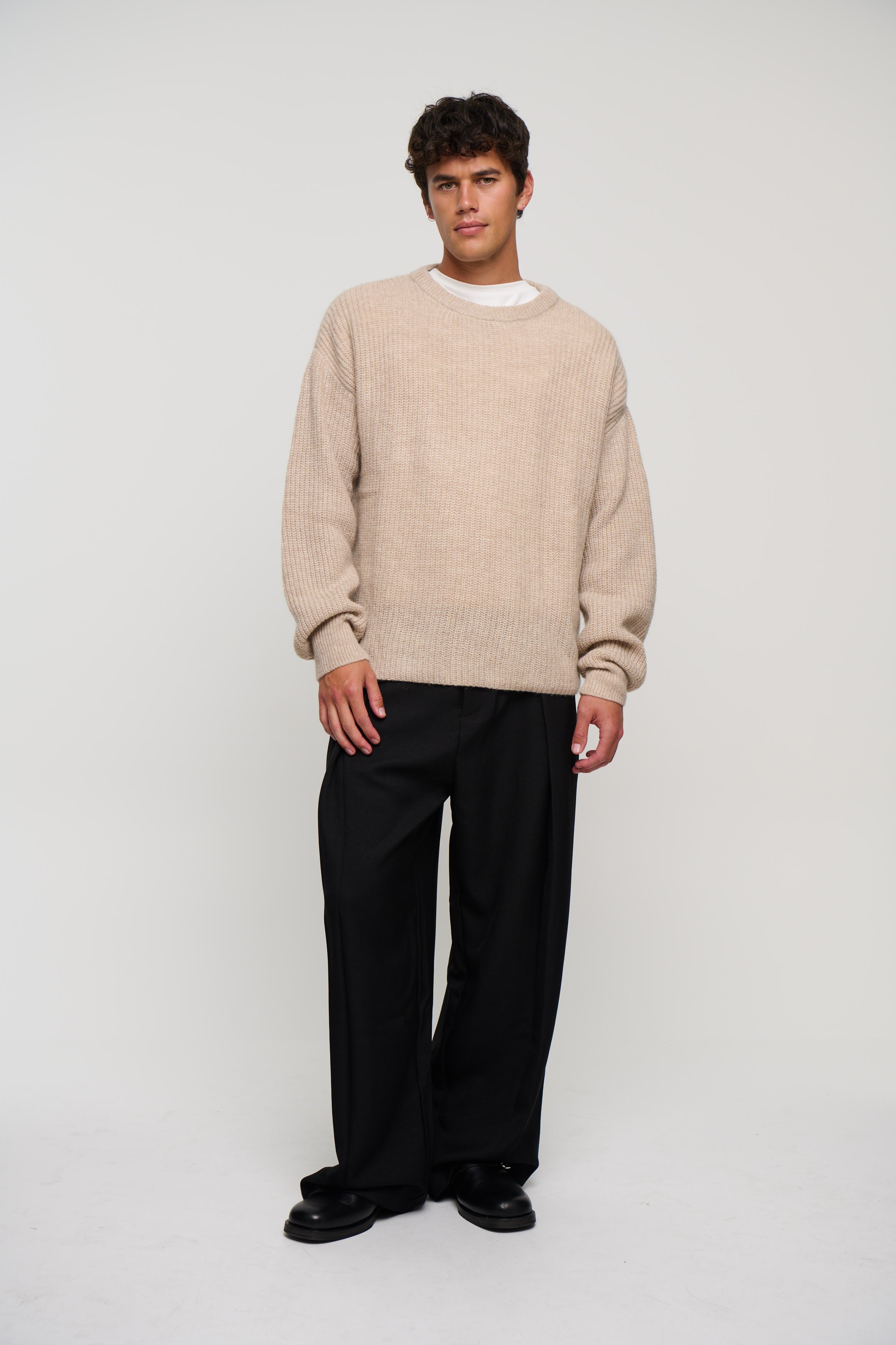 Mohair Knit Oat