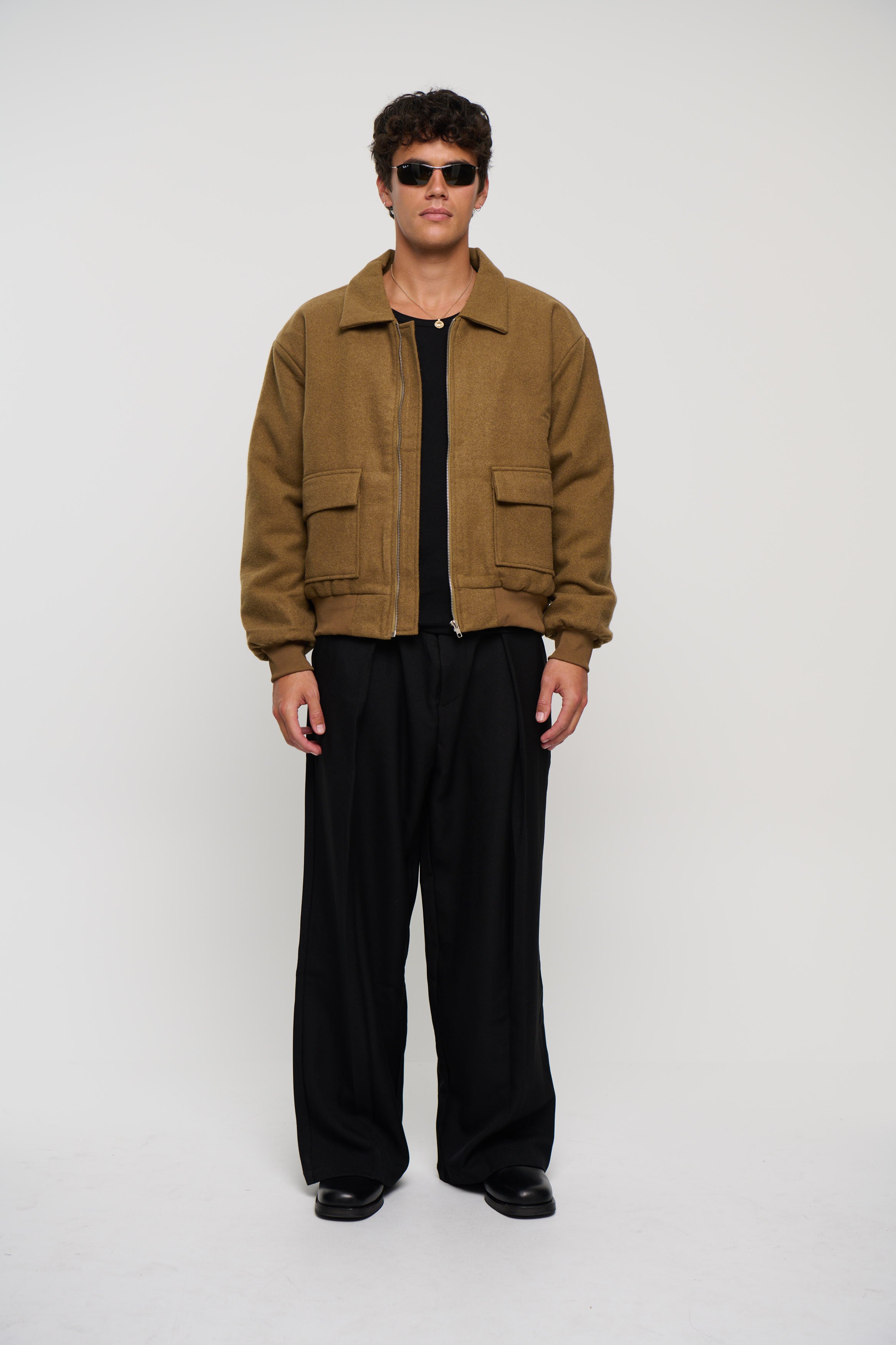 Pauly Lined Jacket Army