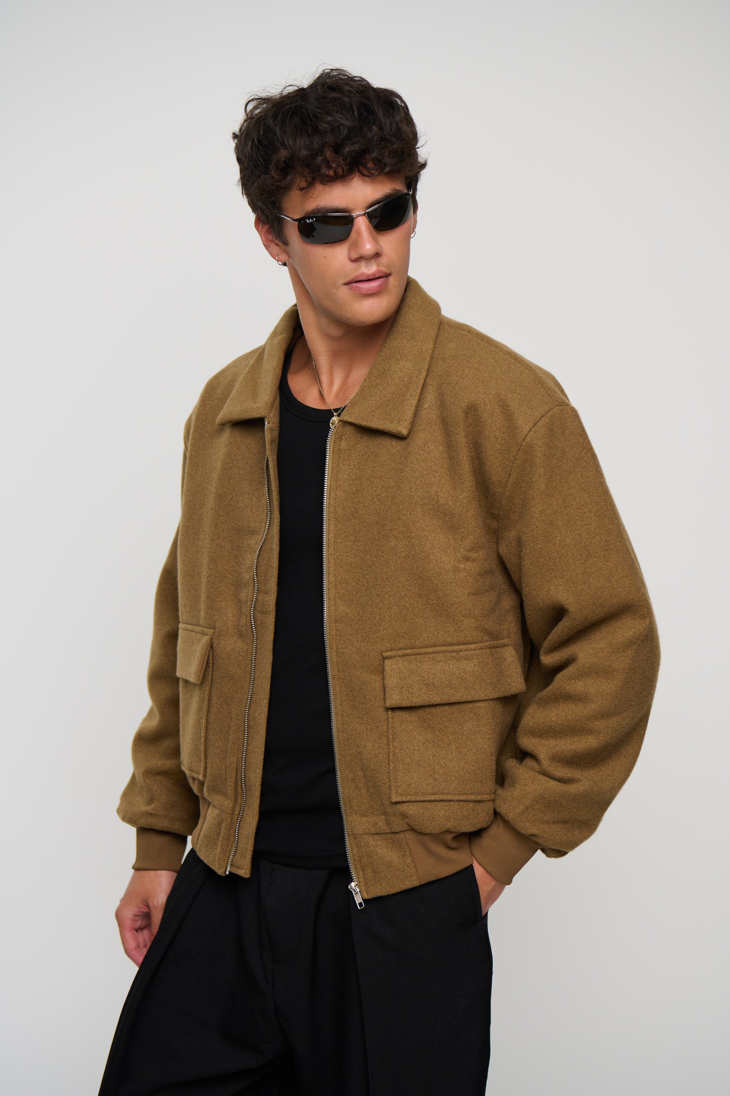 Pauly Lined Jacket Army