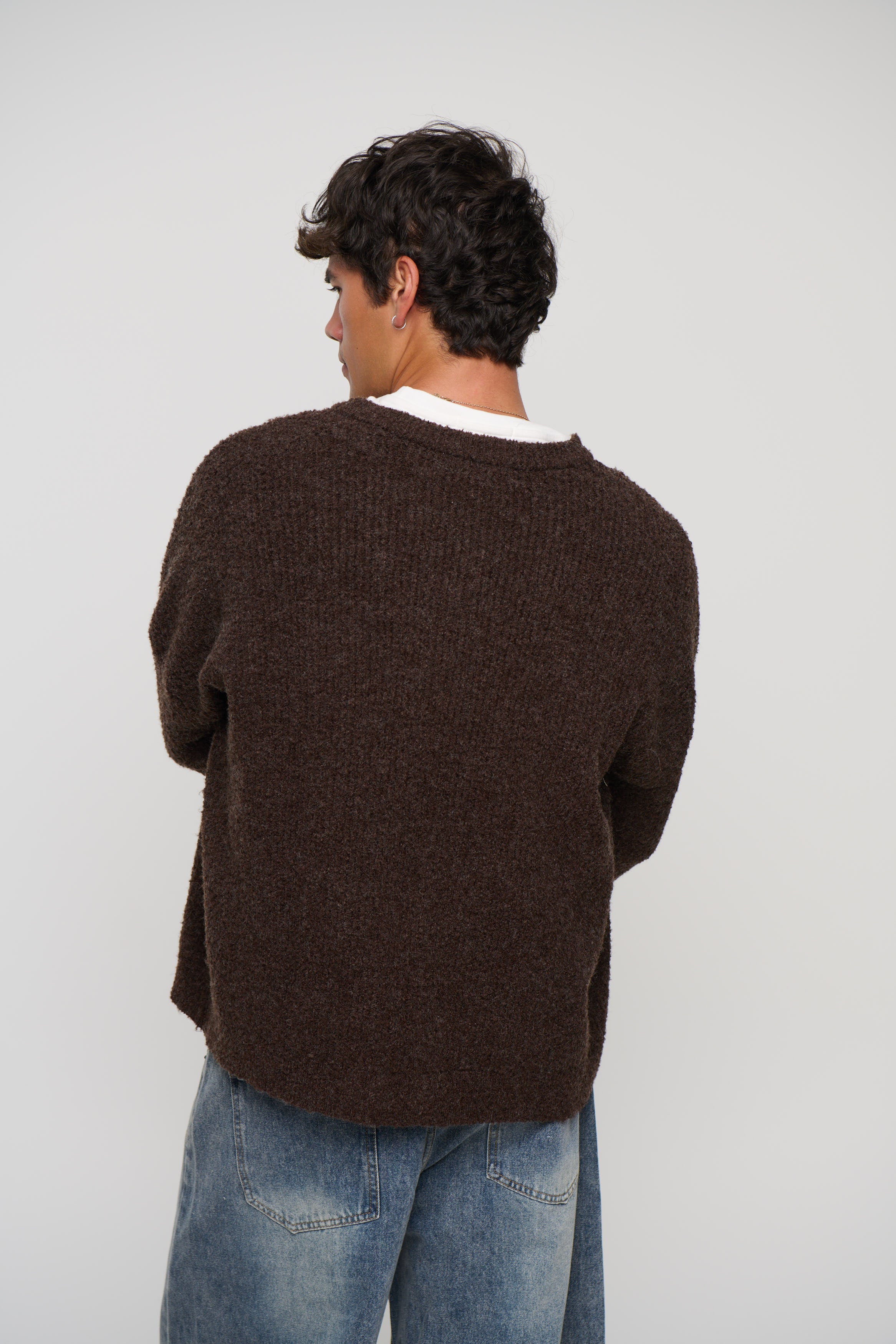 Soft Crew Knit Chocolate