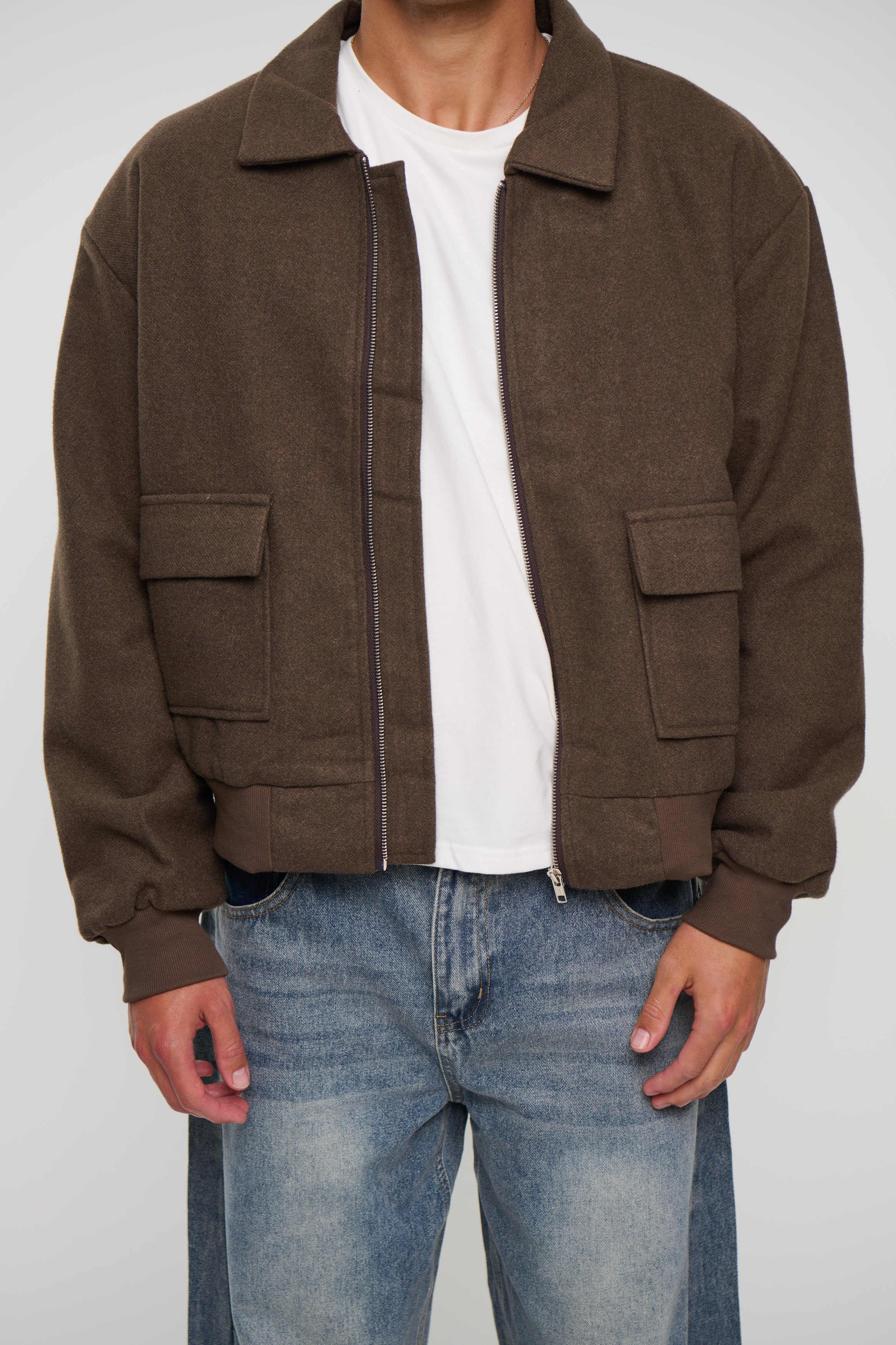 Pauly Lined Jacket Choc