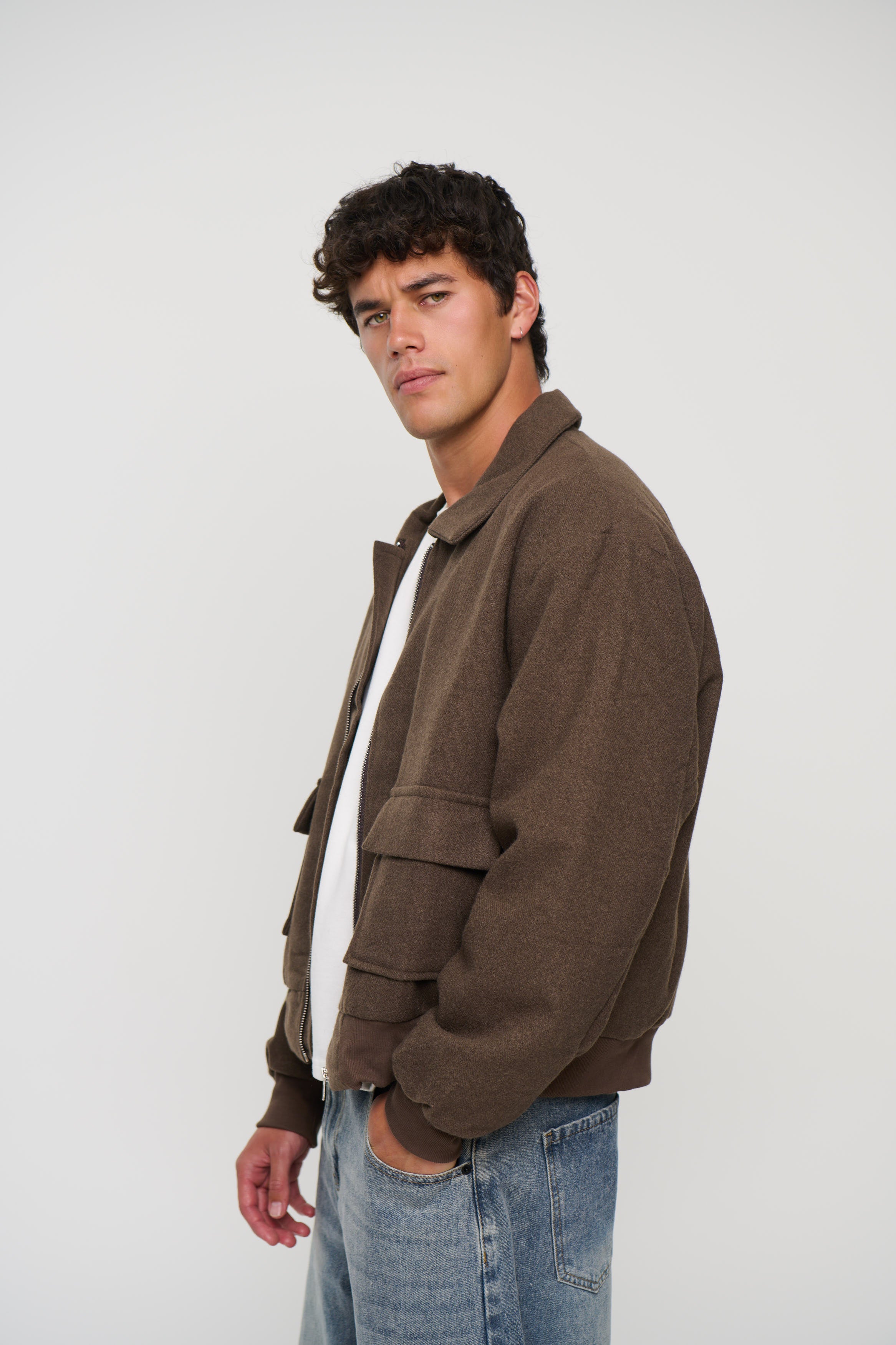 Pauly Lined Jacket Choc