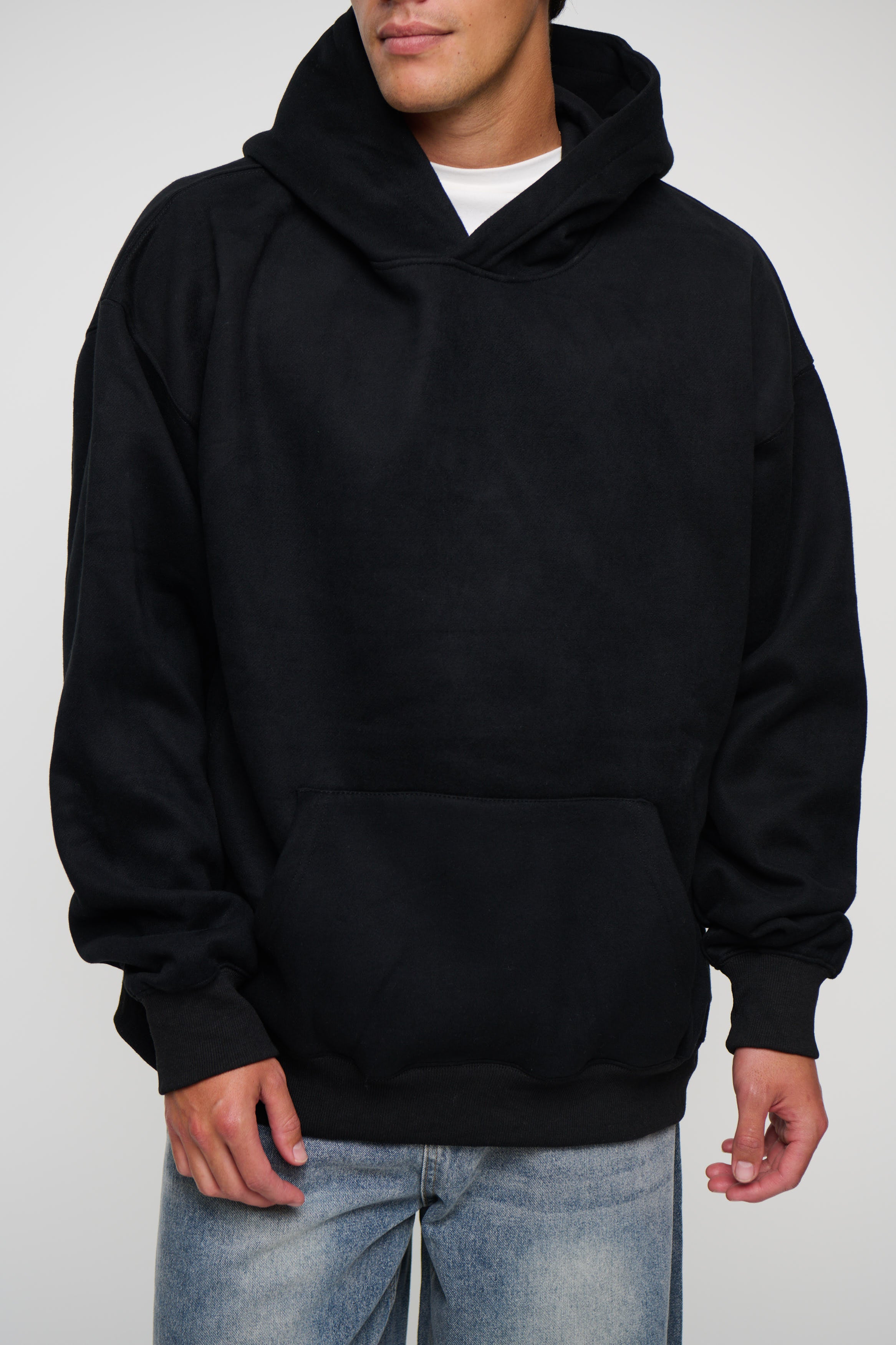 Roman Oversize Hoodie Black