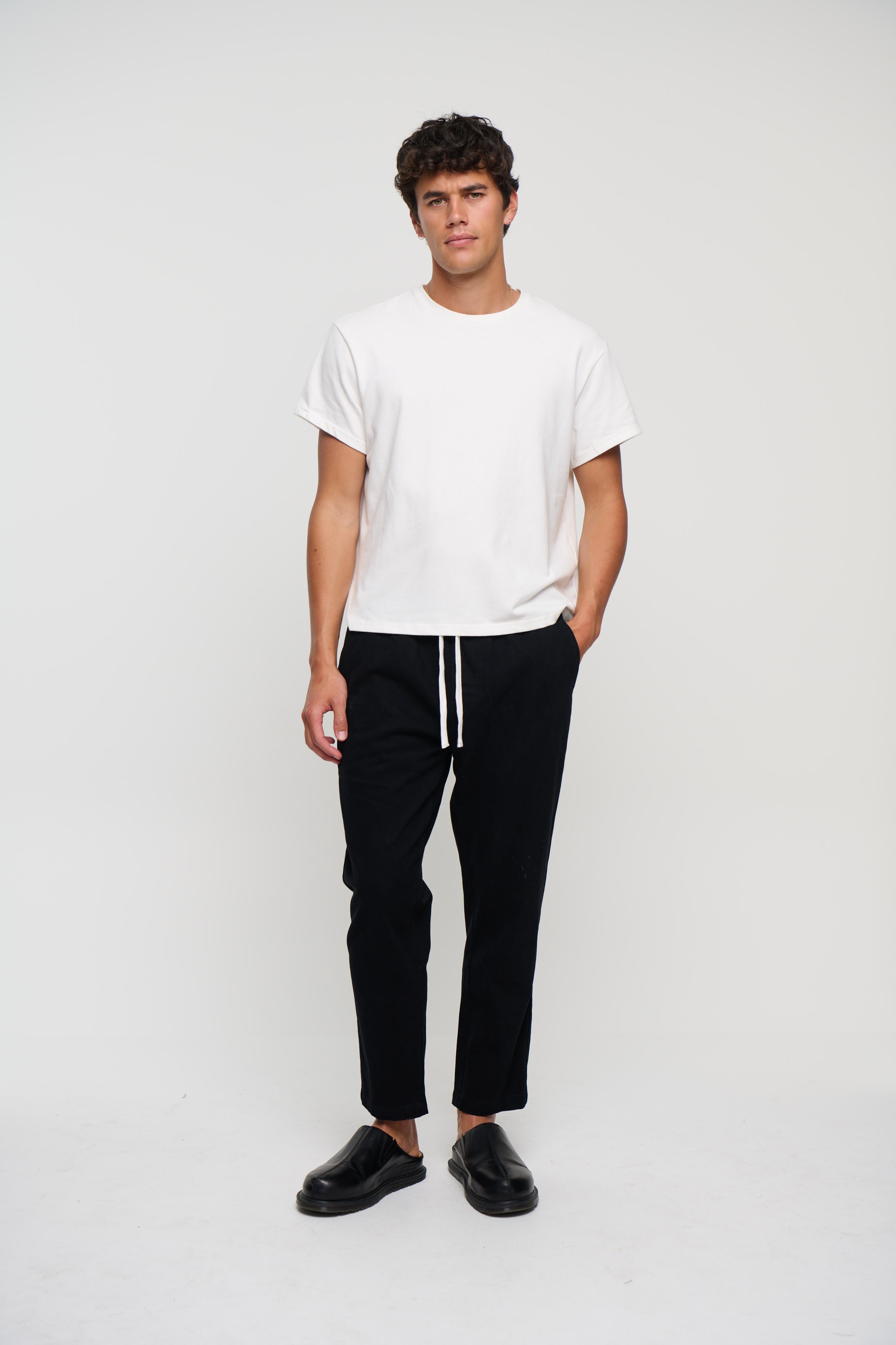 Drill Jogger Pant Black