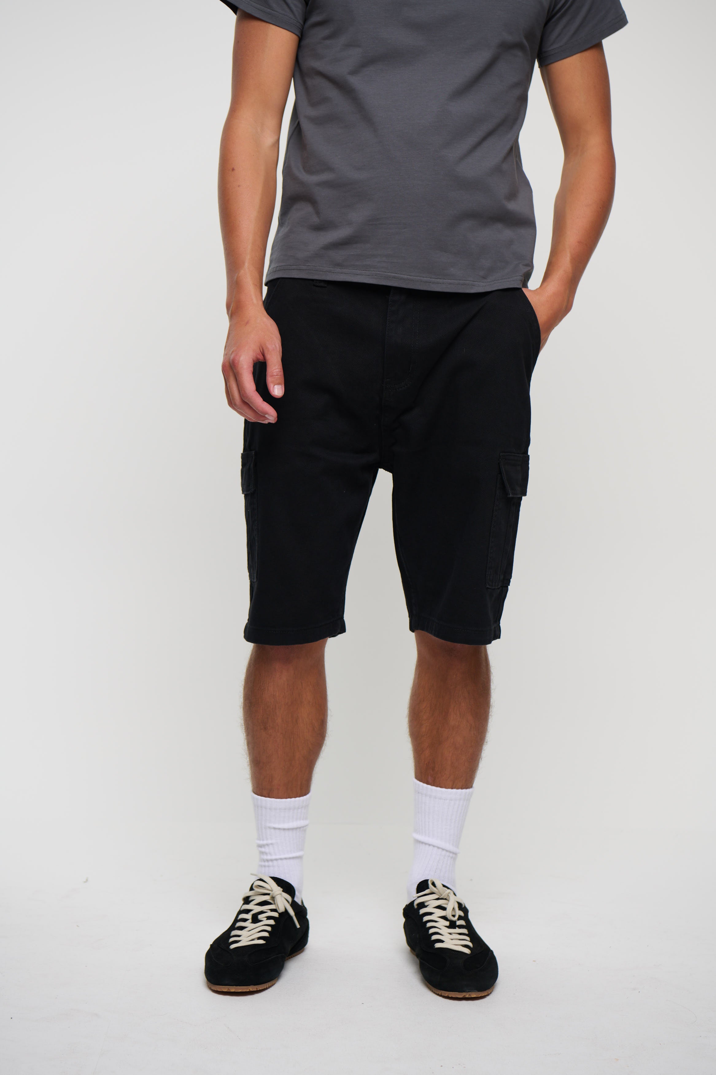 Ryder Baggy Short Black