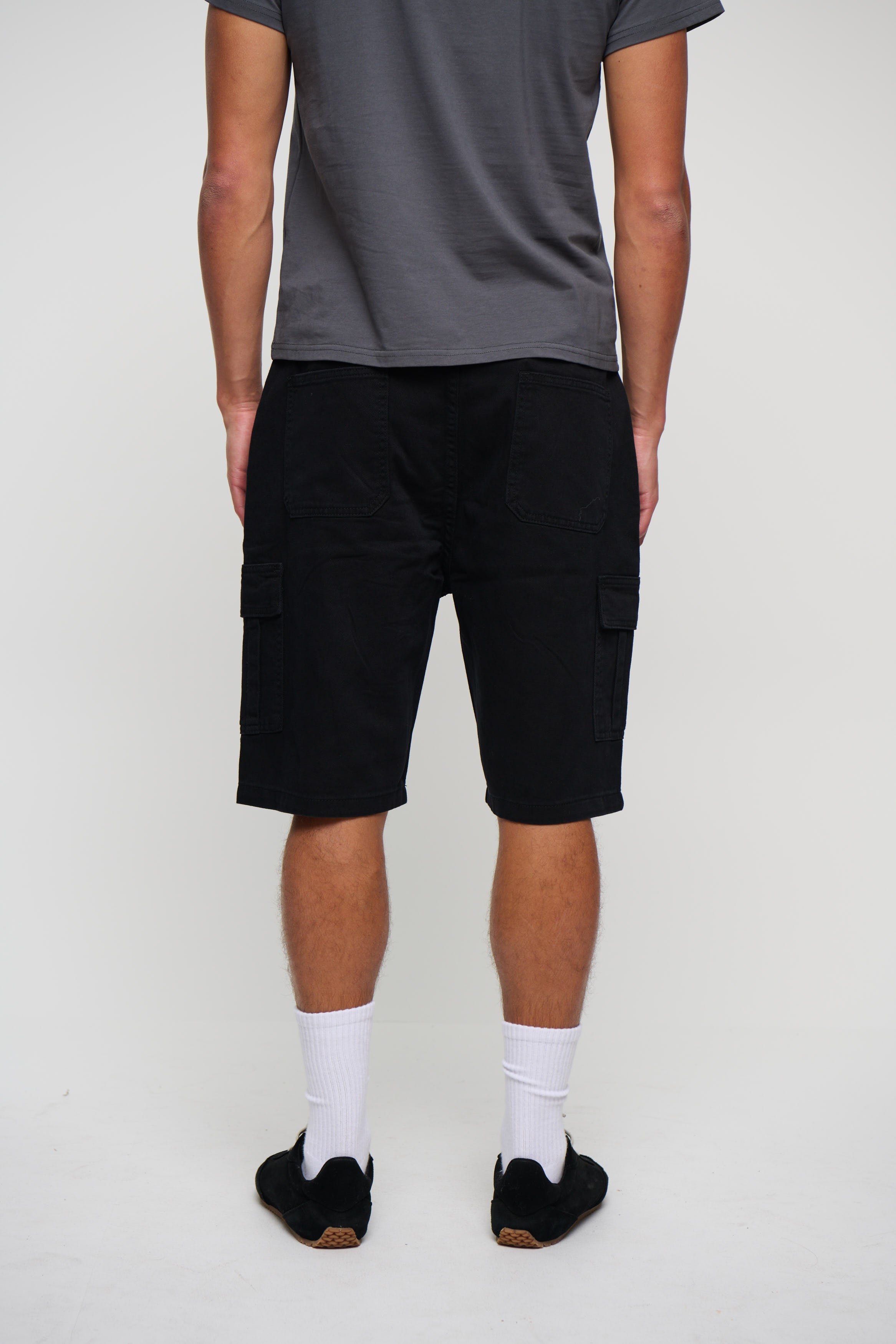 Ryder Baggy Short Black