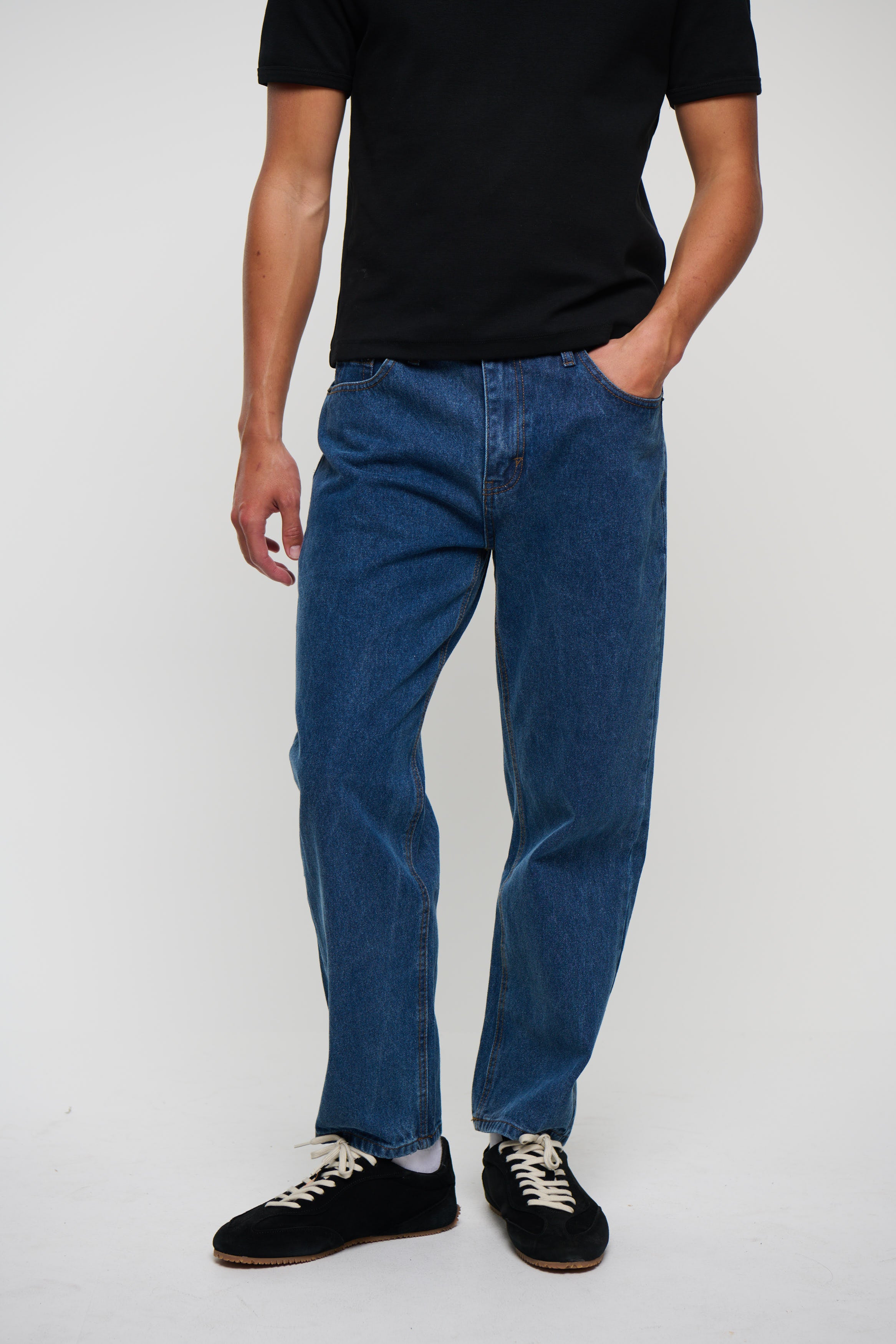Todd Slim Denim Ocean Blue