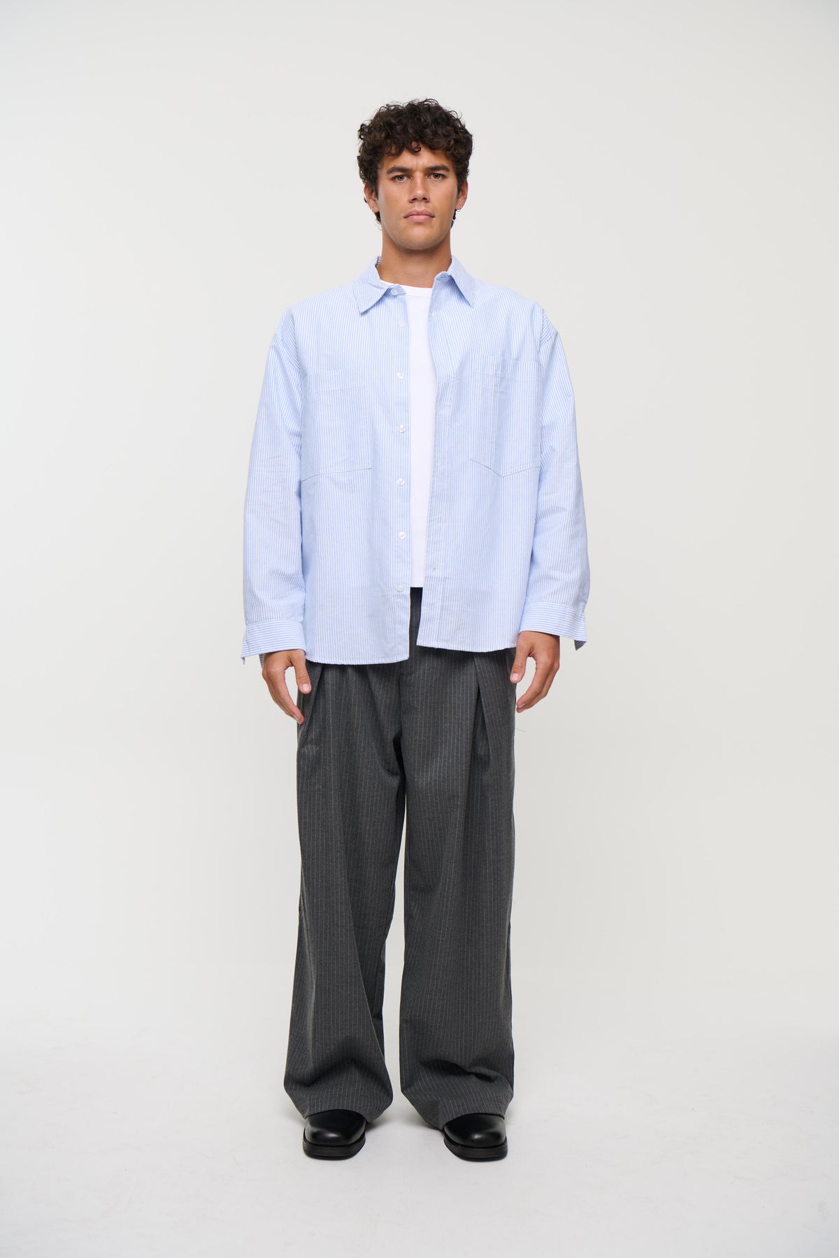 NTH Shirt Stripe Blue