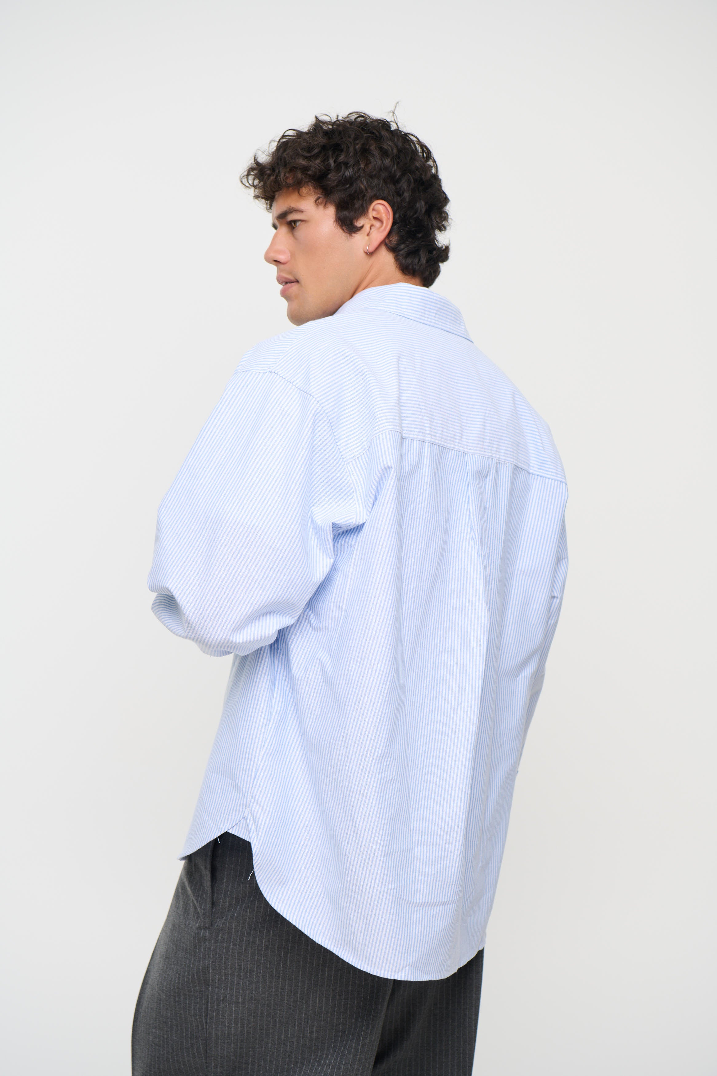 NTH Shirt Stripe Blue