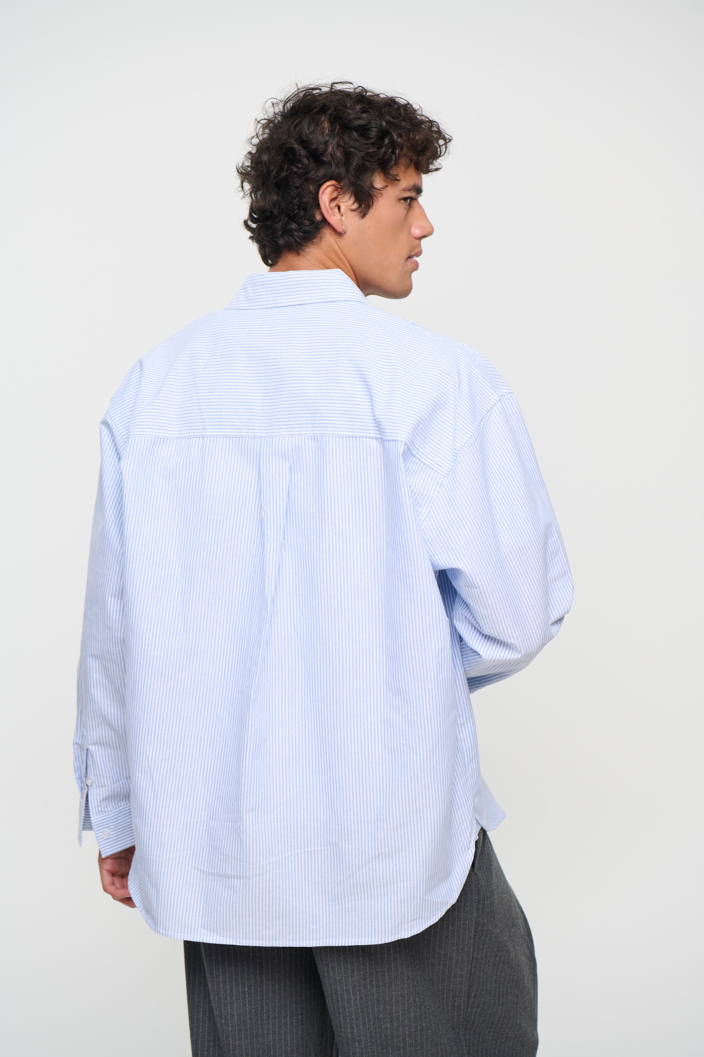 NTH Shirt Stripe Blue