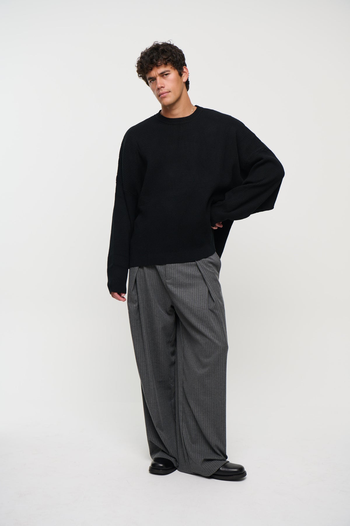 NTH Long Sleeve Knit Black