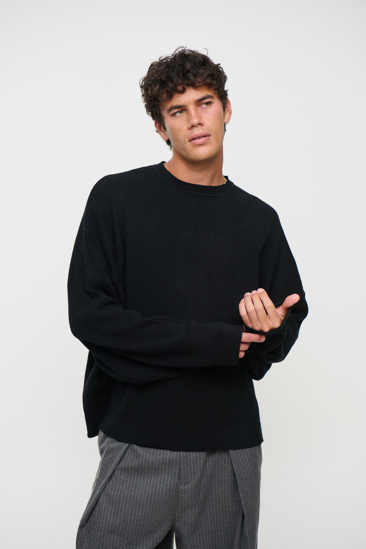 NTH Long Sleeve Knit Black