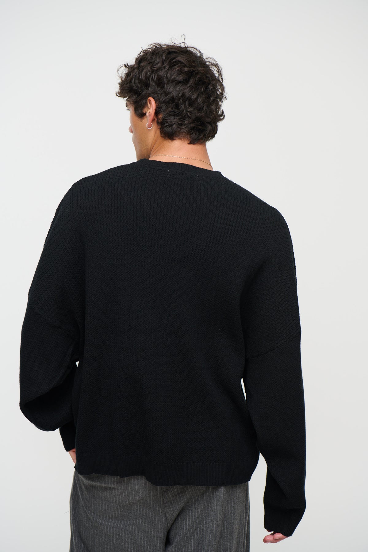 NTH Long Sleeve Knit Black