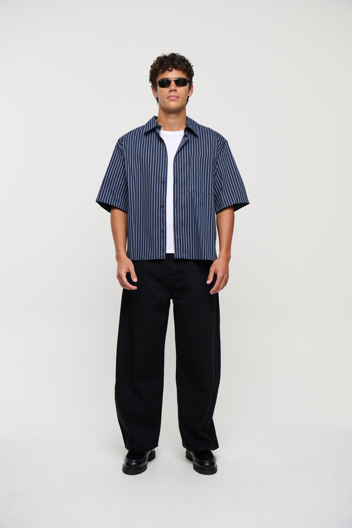 NTH Box Shirt Navy
