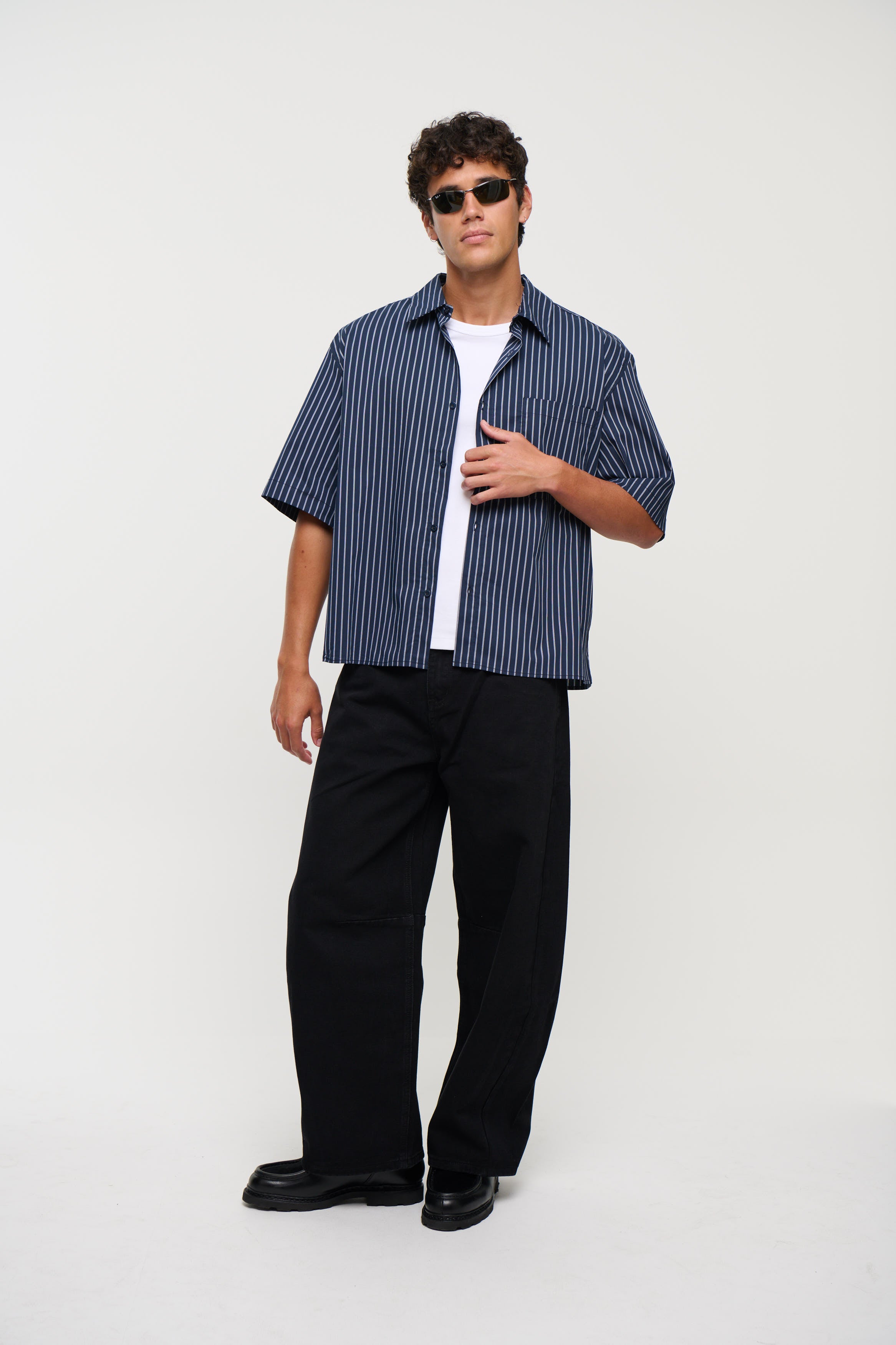 NTH Box Shirt Navy