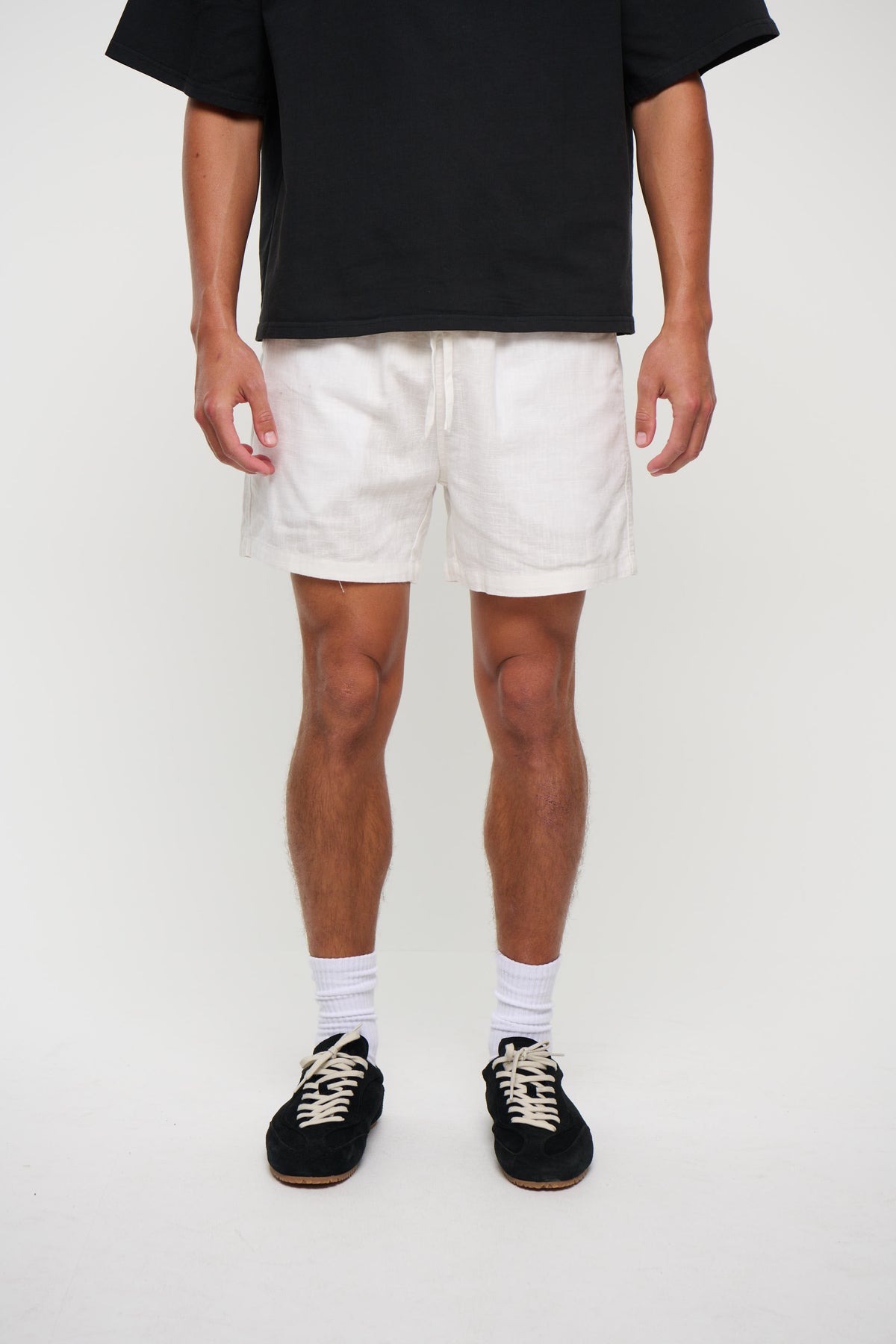 NTH Felix Linen Short White