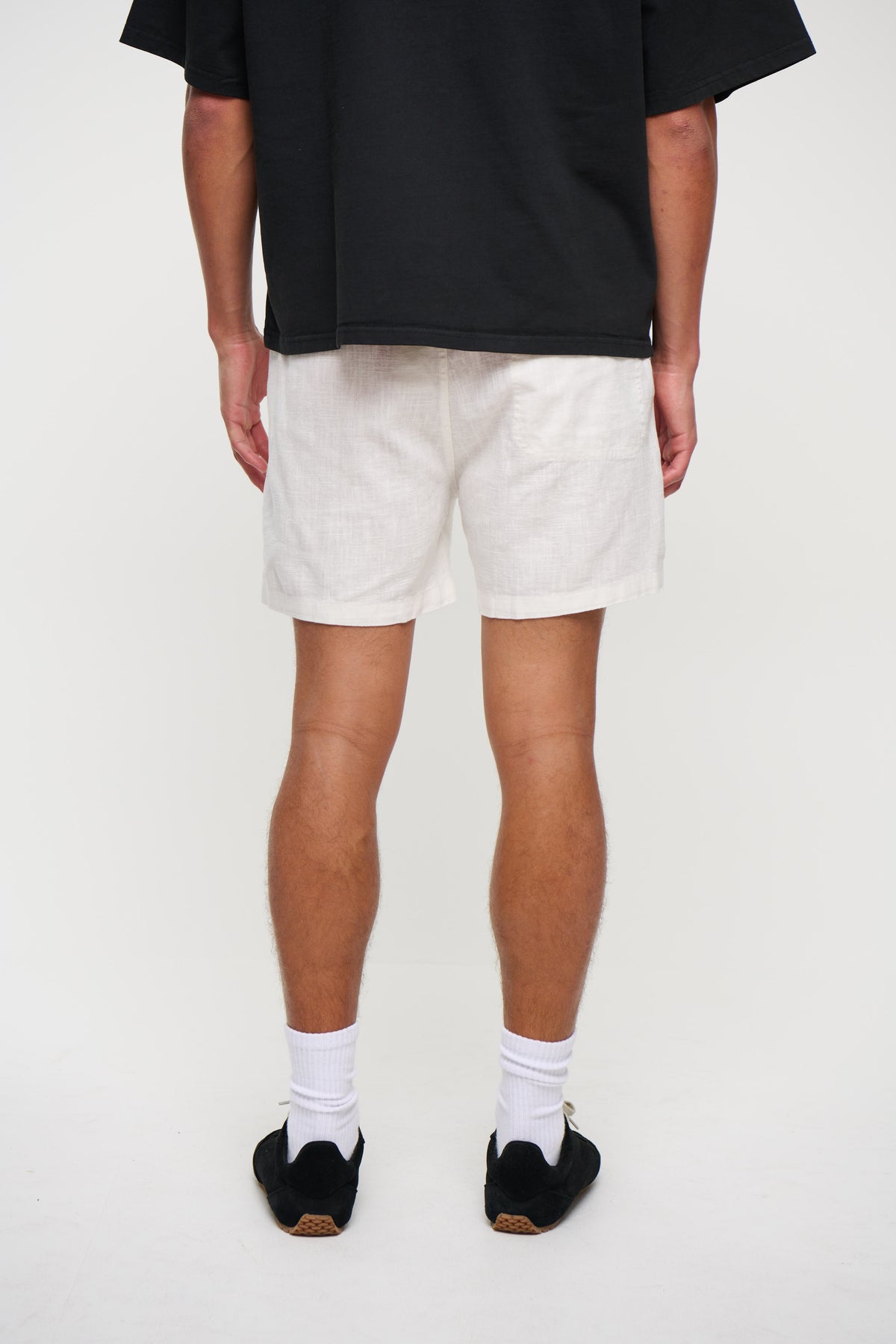 NTH Felix Linen Short White