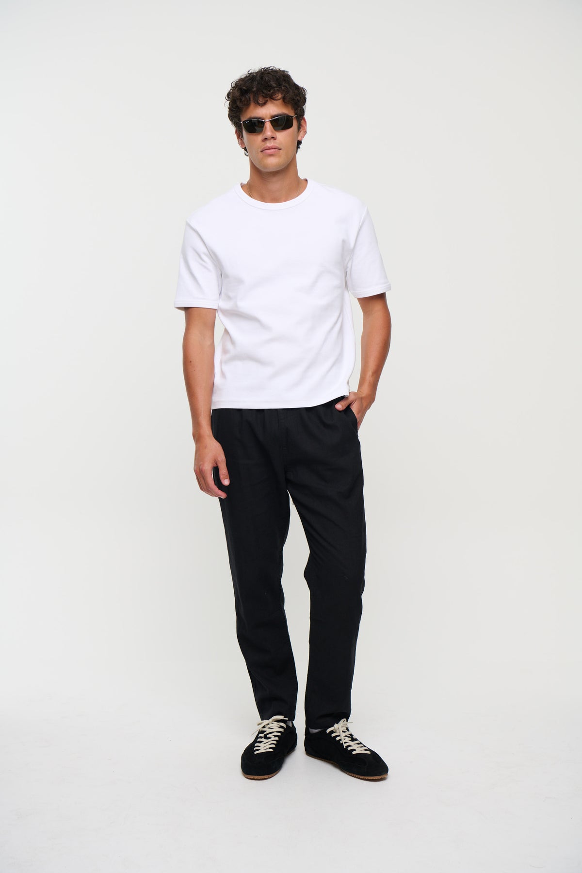 NTH Linen Pant Black