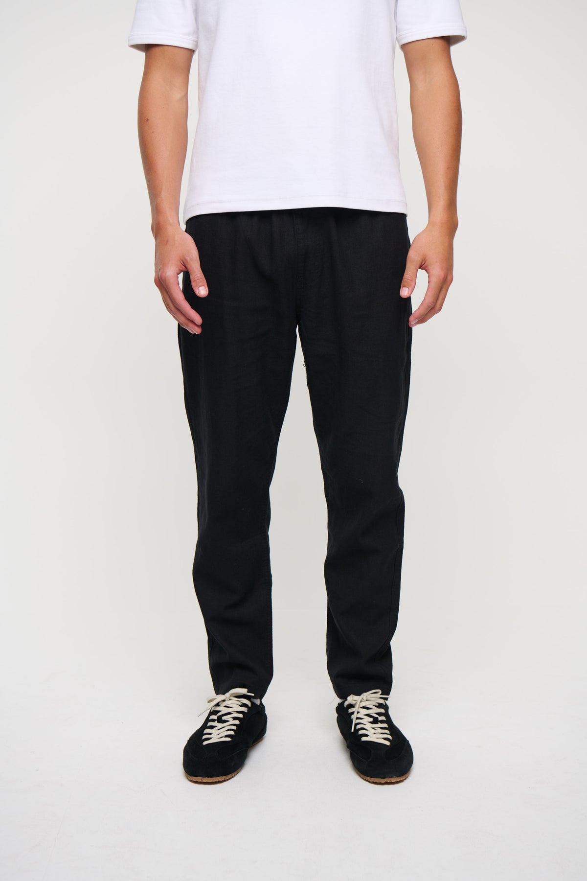 NTH Linen Pant Black