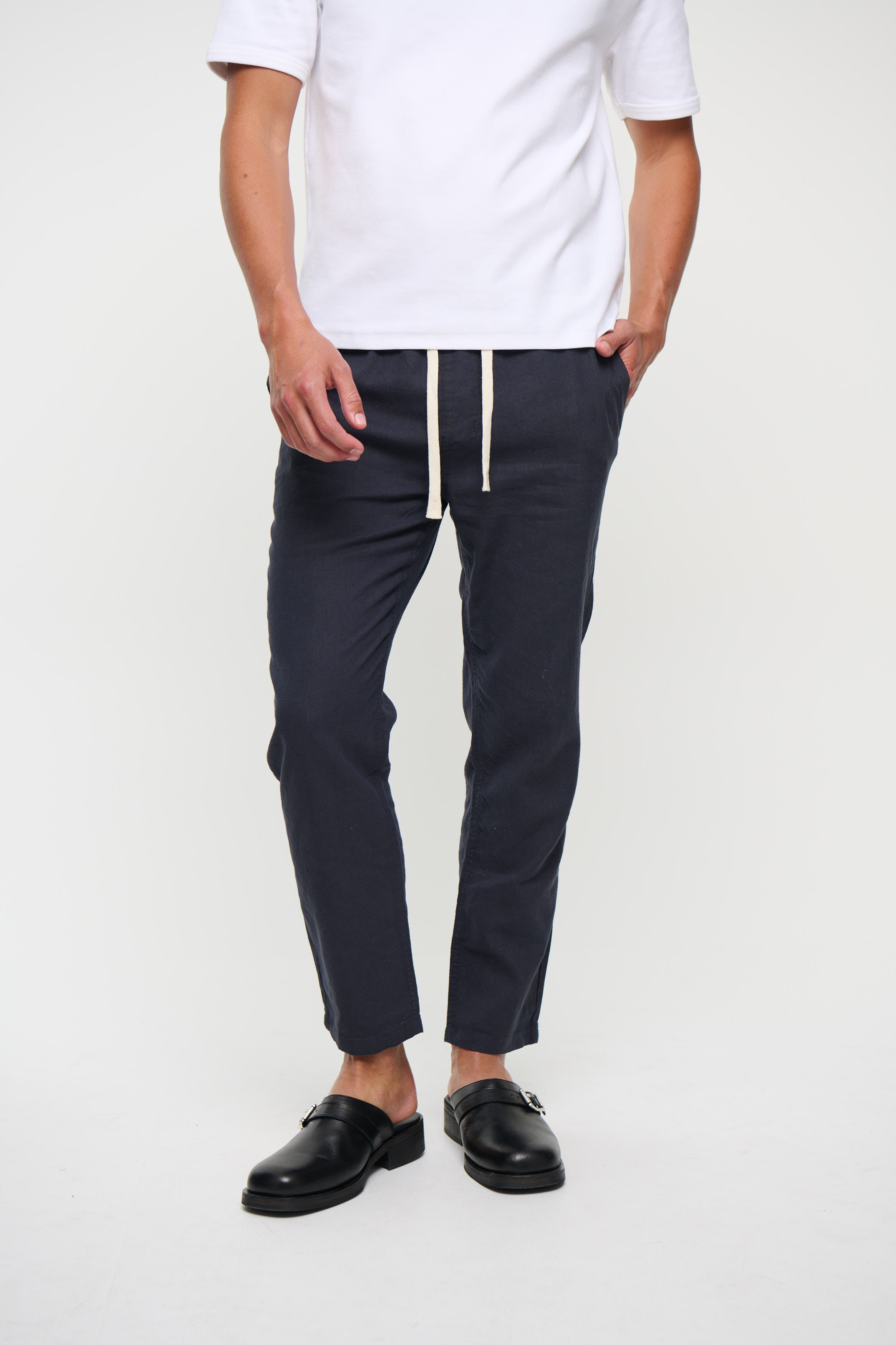 NTH Linen Pant Navy