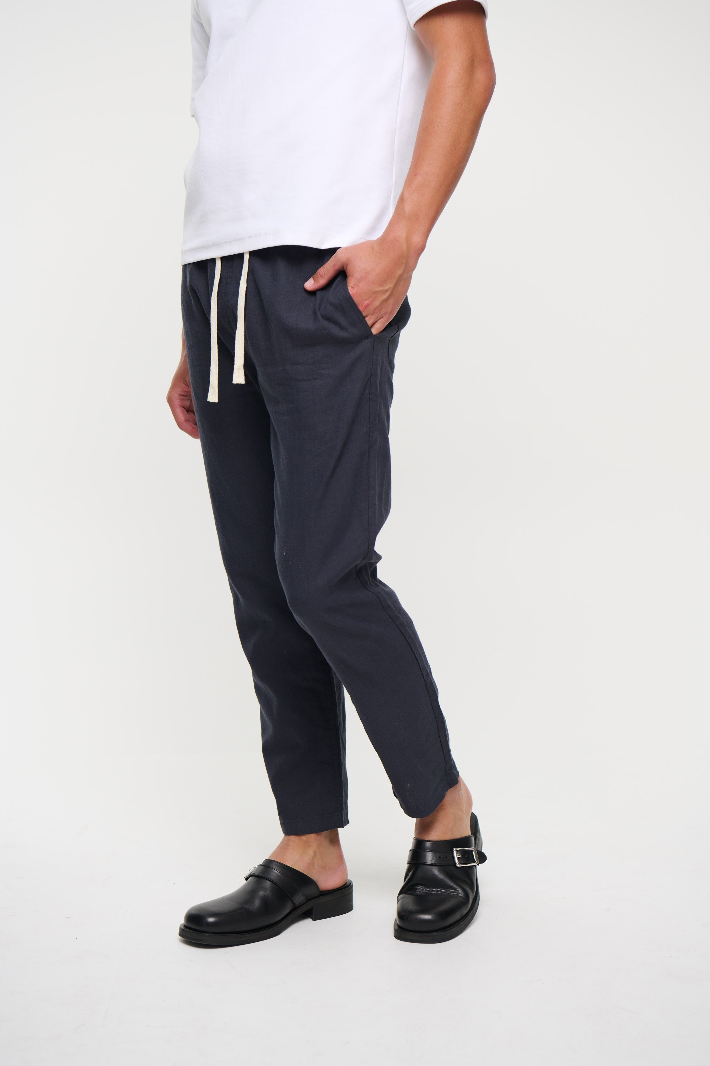 NTH Linen Pant Navy