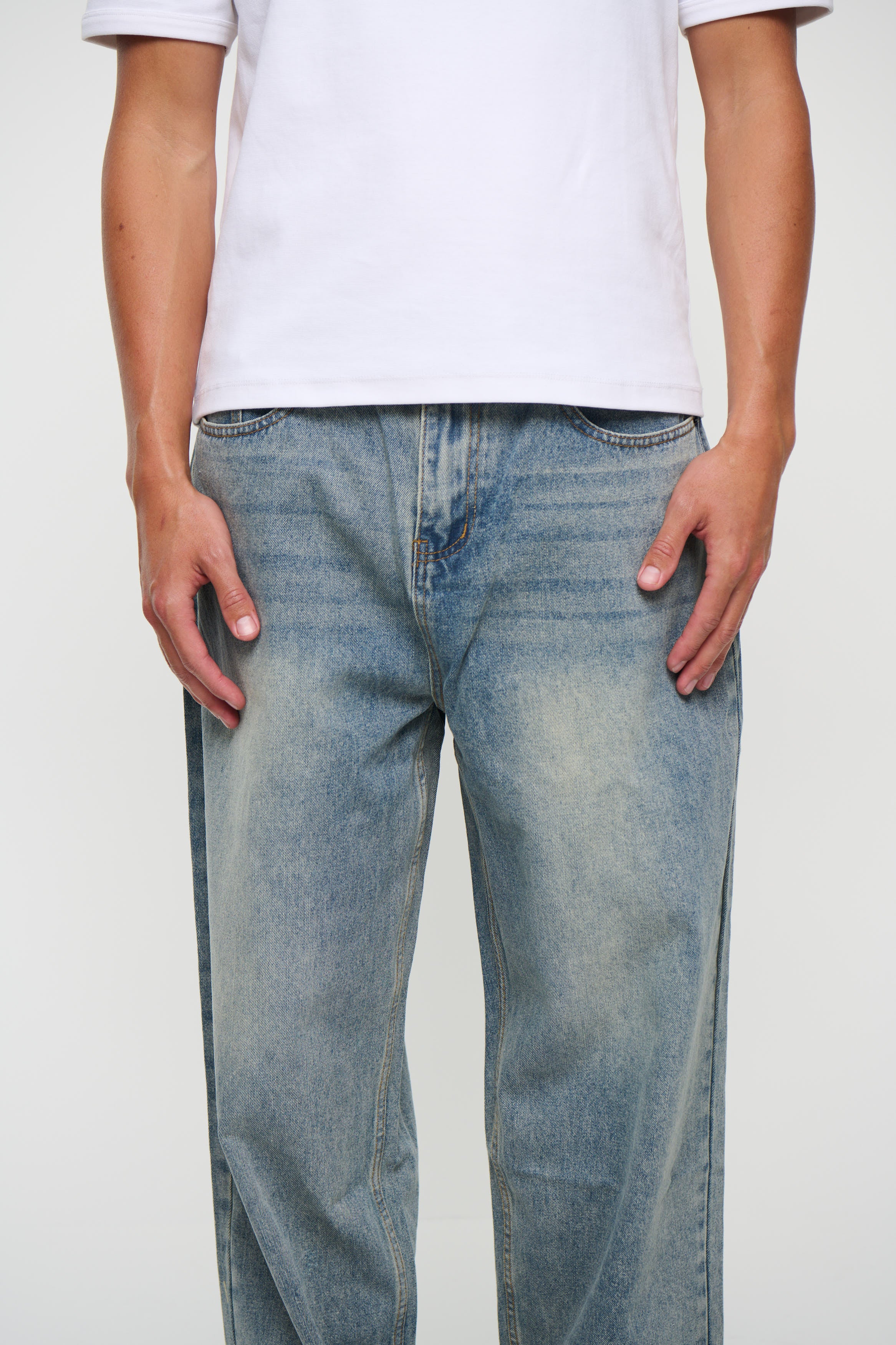 Newtown Baggy Denim Light Blue