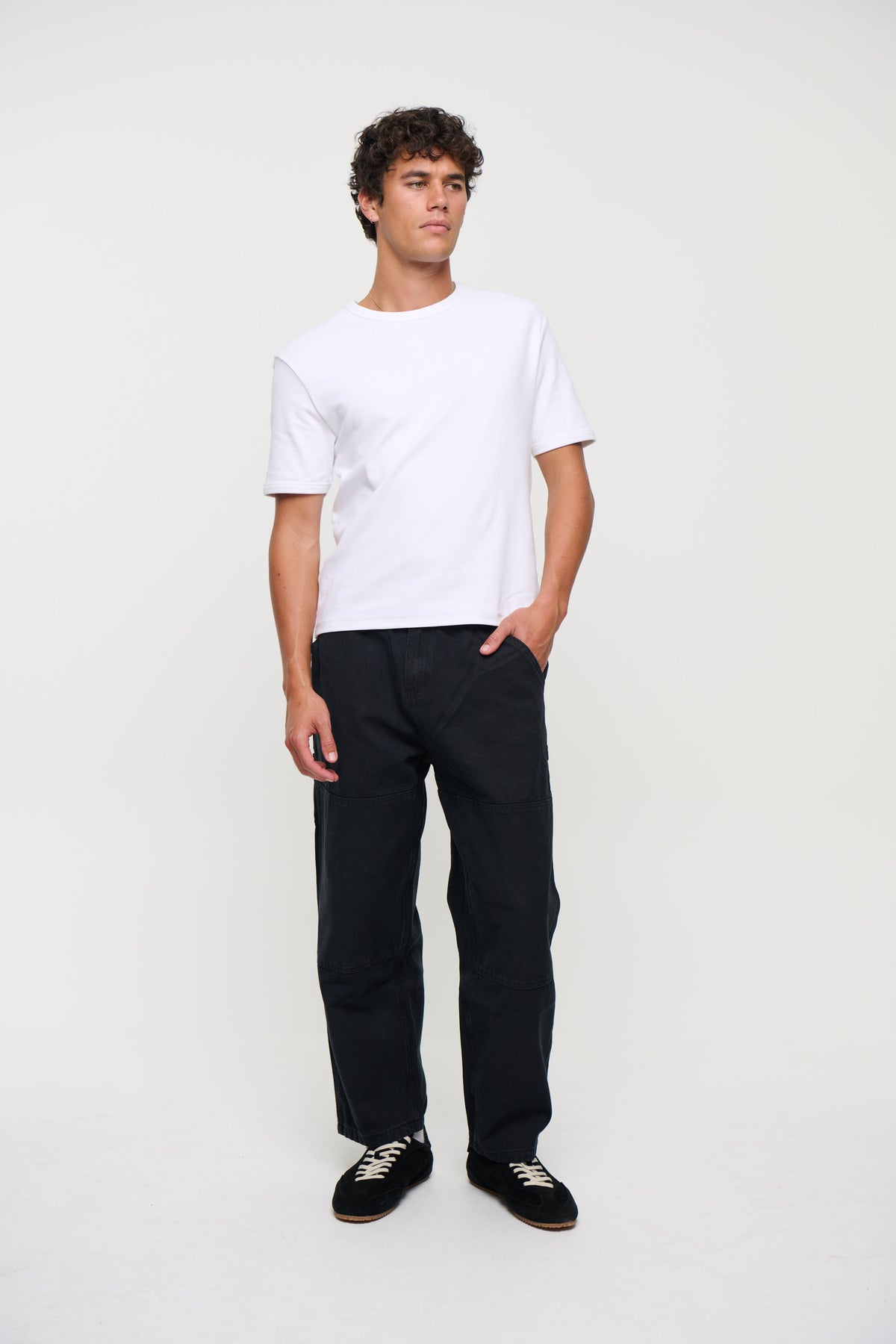Cotton Drill Pant Black