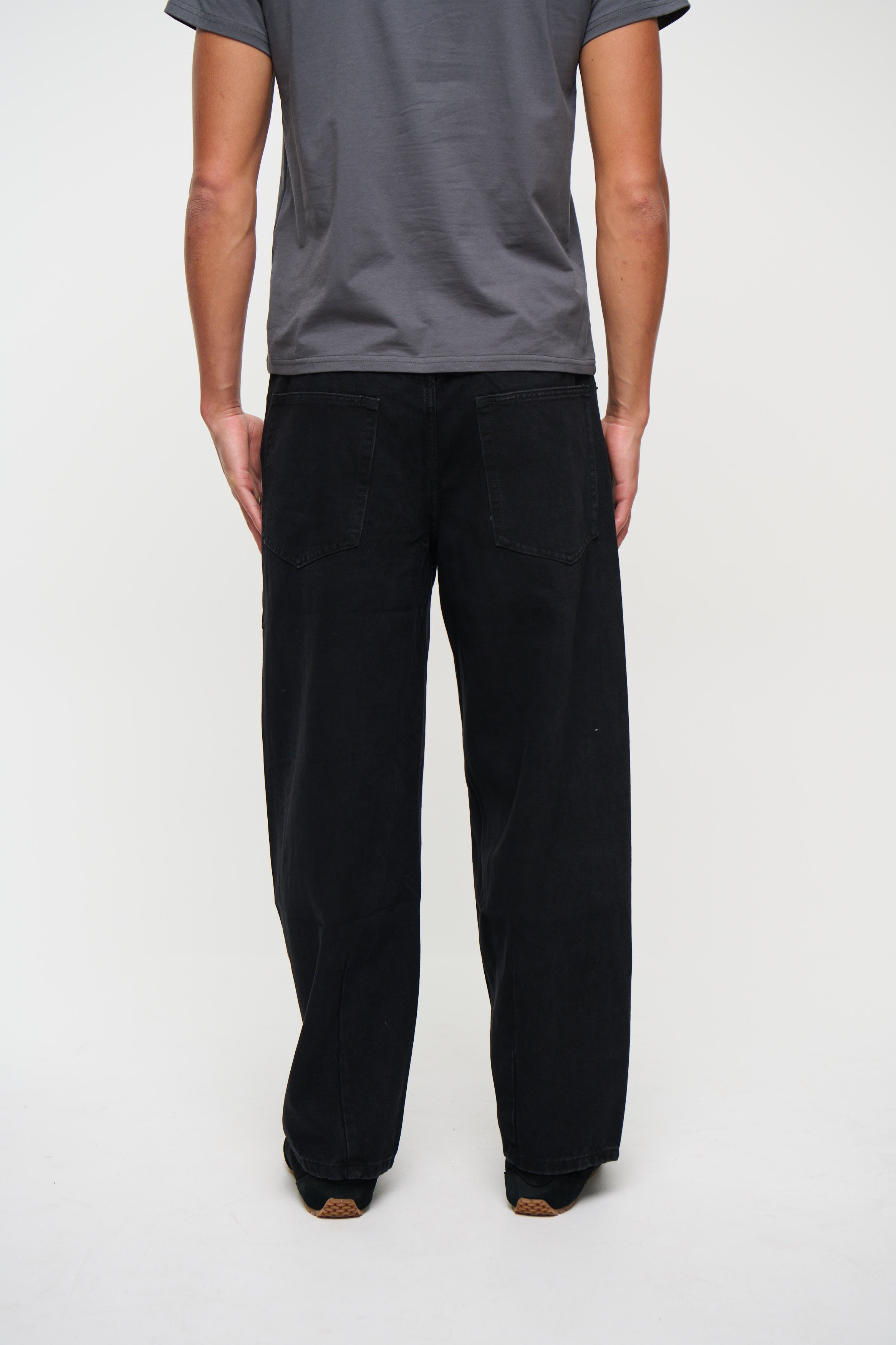 Kyle Wide Denim Black