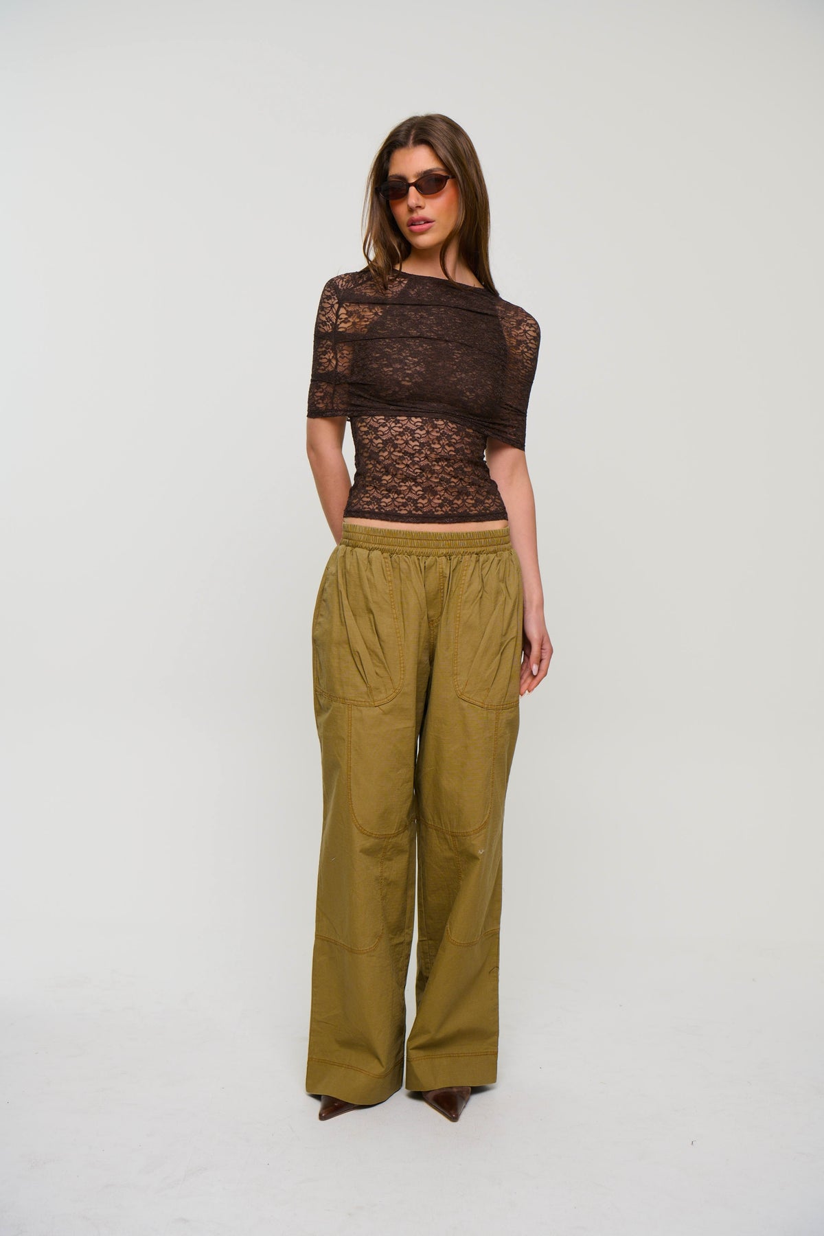 Alyssia Pant Khaki